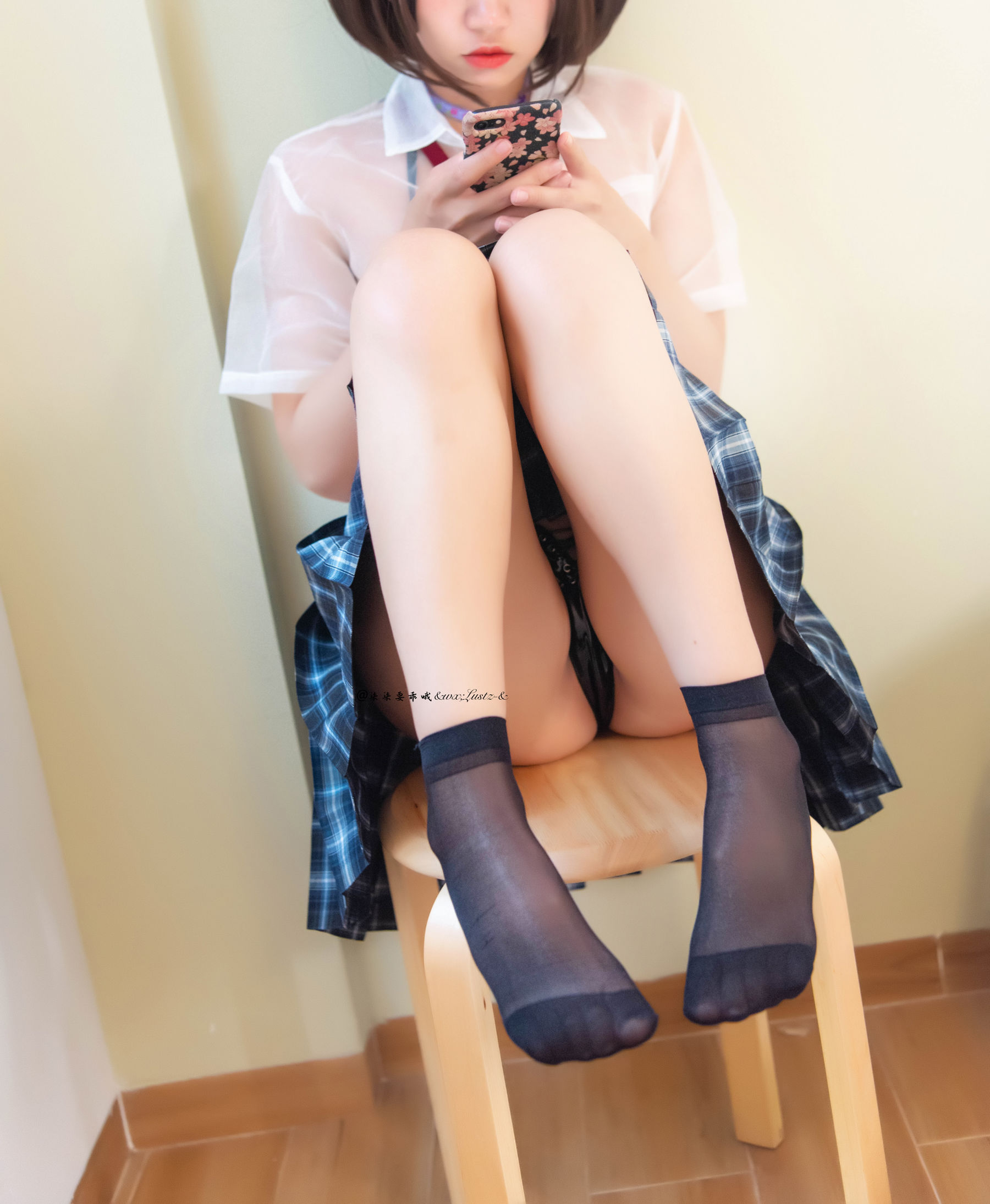 动漫博主柒柒要乖哦 – 晚间约会 Cosplay-第1张