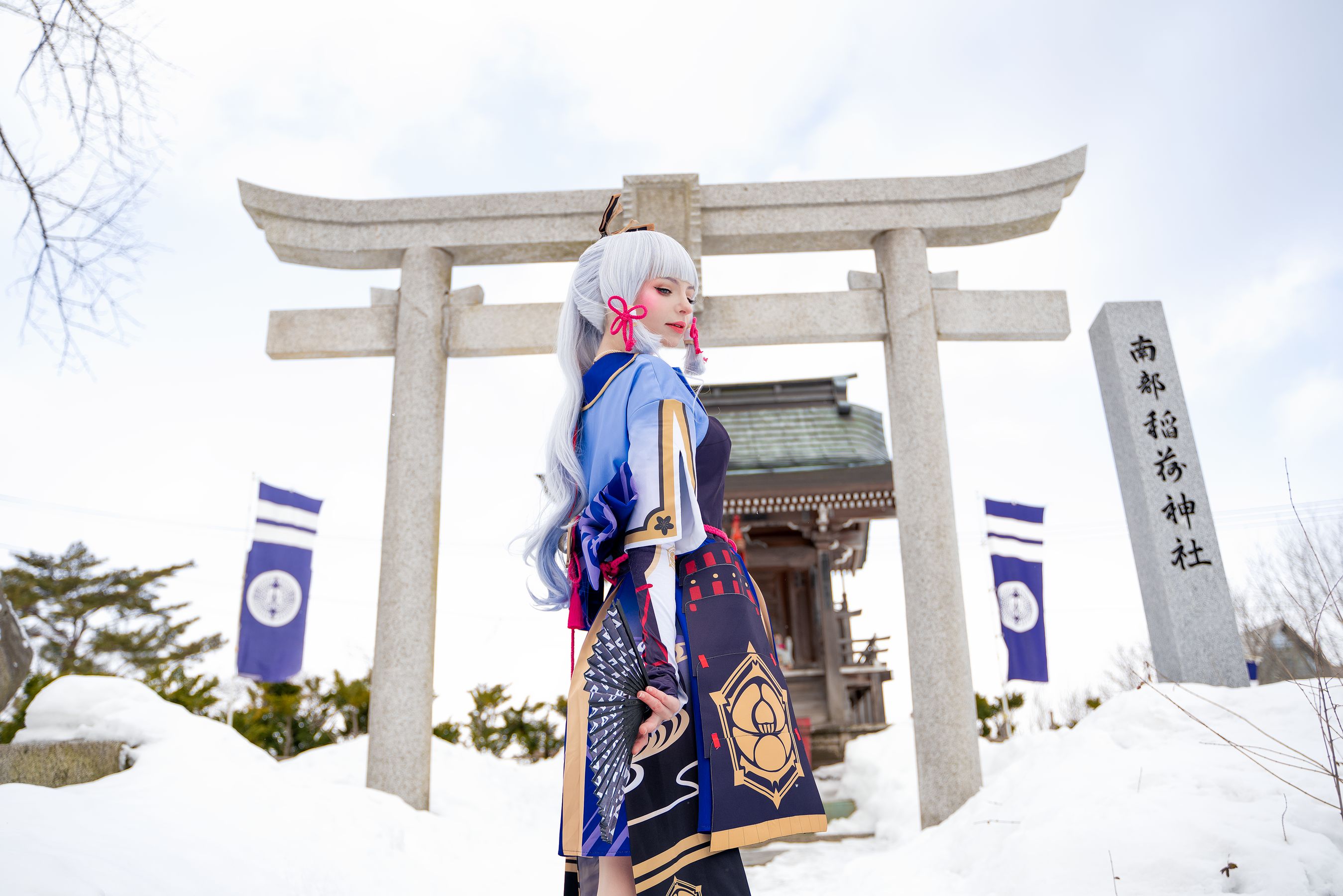 Peach milky – Ayaka genshin impact Cosplay-第9张