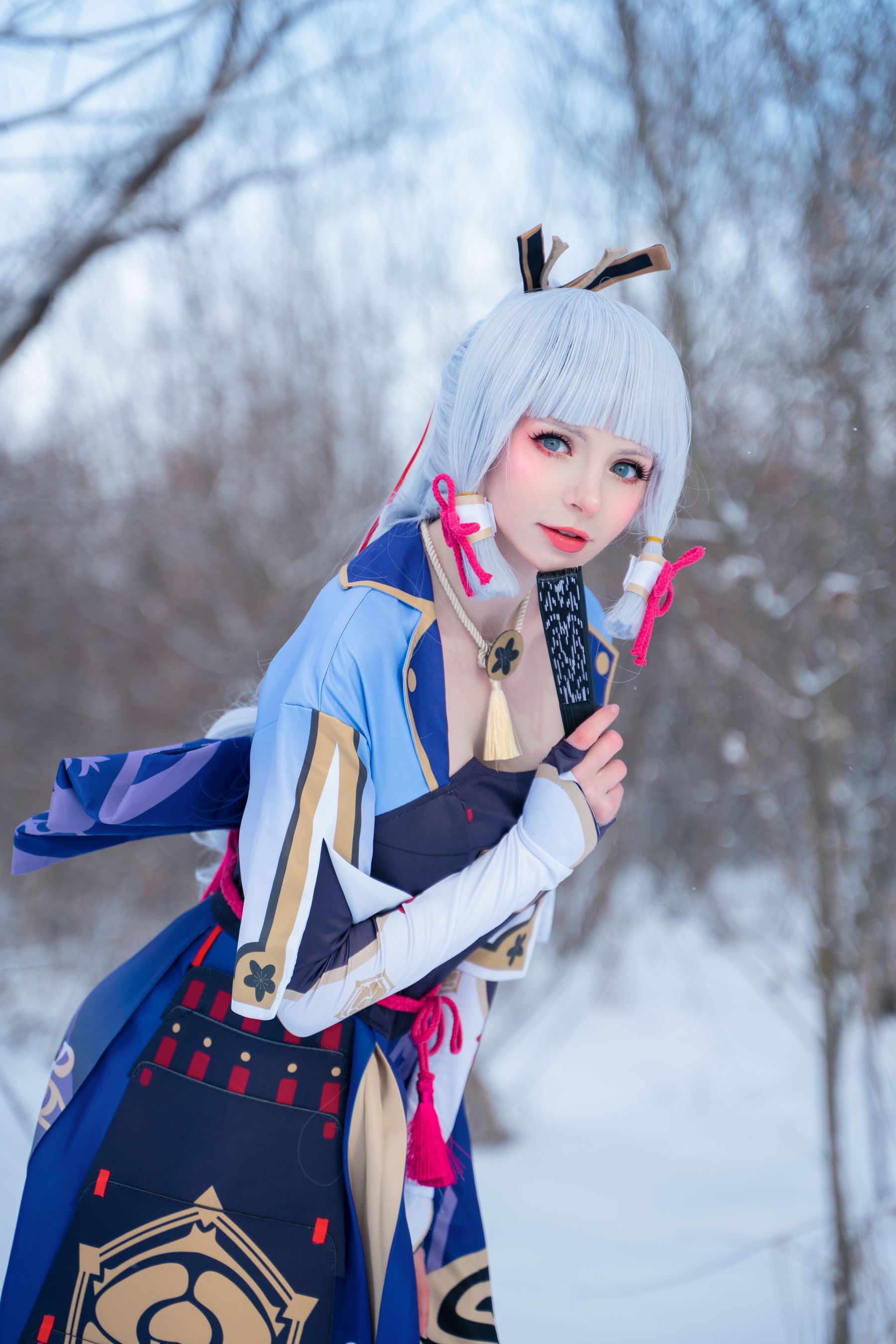 Peach milky – Ayaka genshin impact Cosplay-第31张