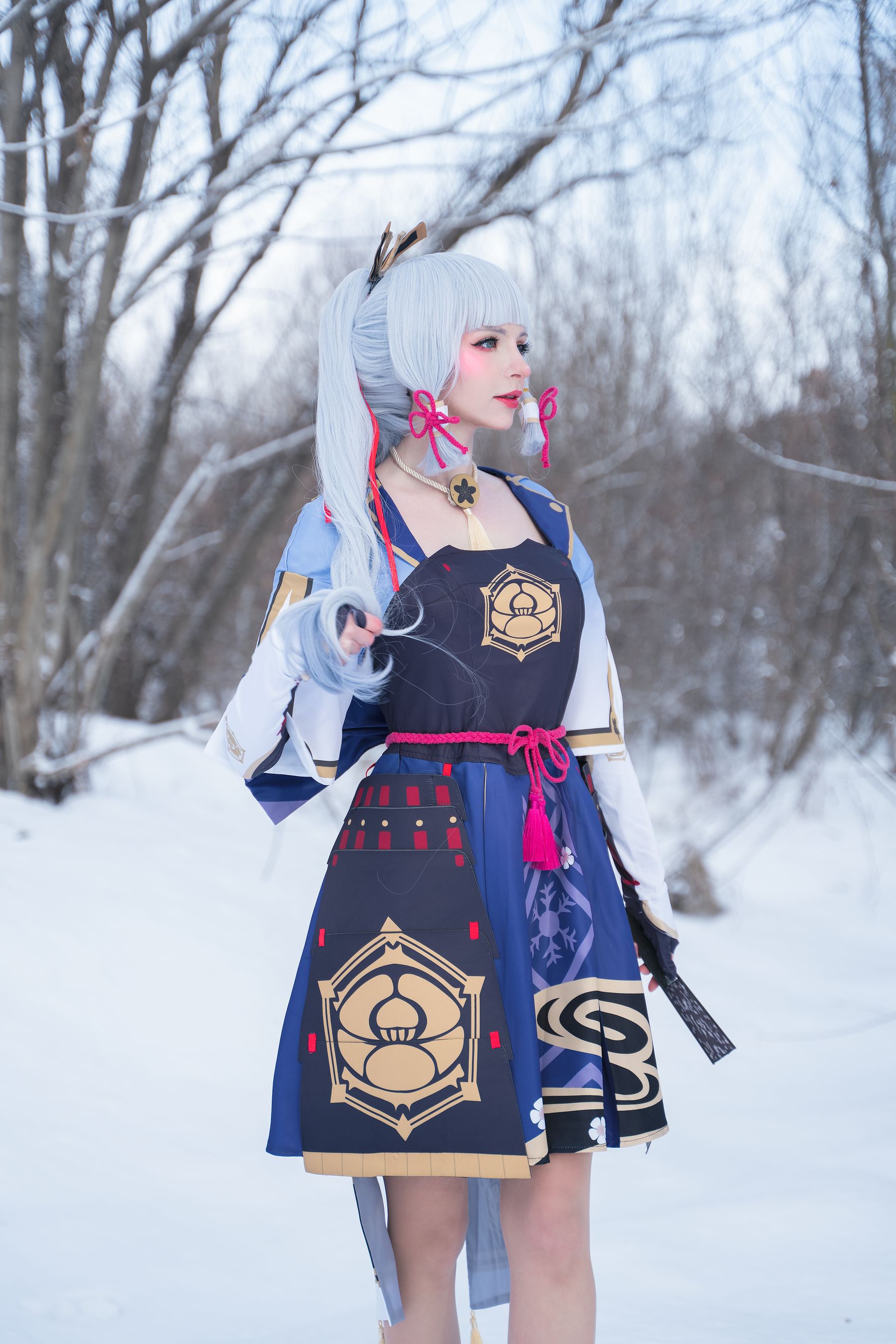 Peach milky – Ayaka genshin impact Cosplay-第13张