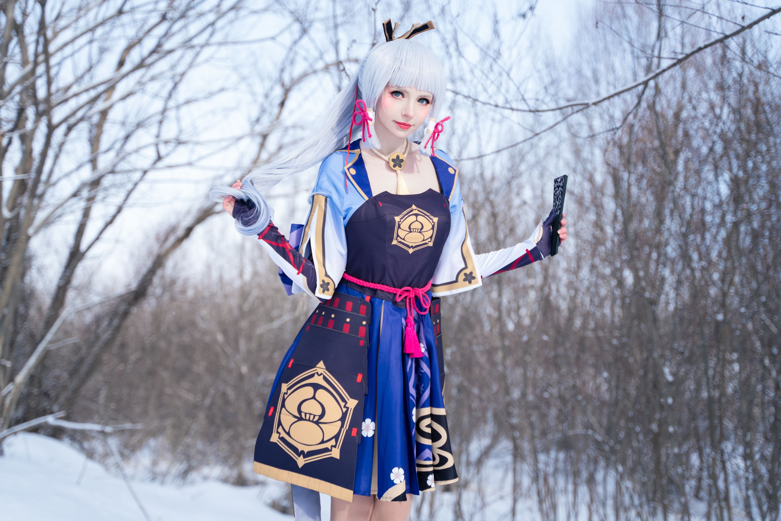 Peach milky – Ayaka genshin impact Cosplay-第23张