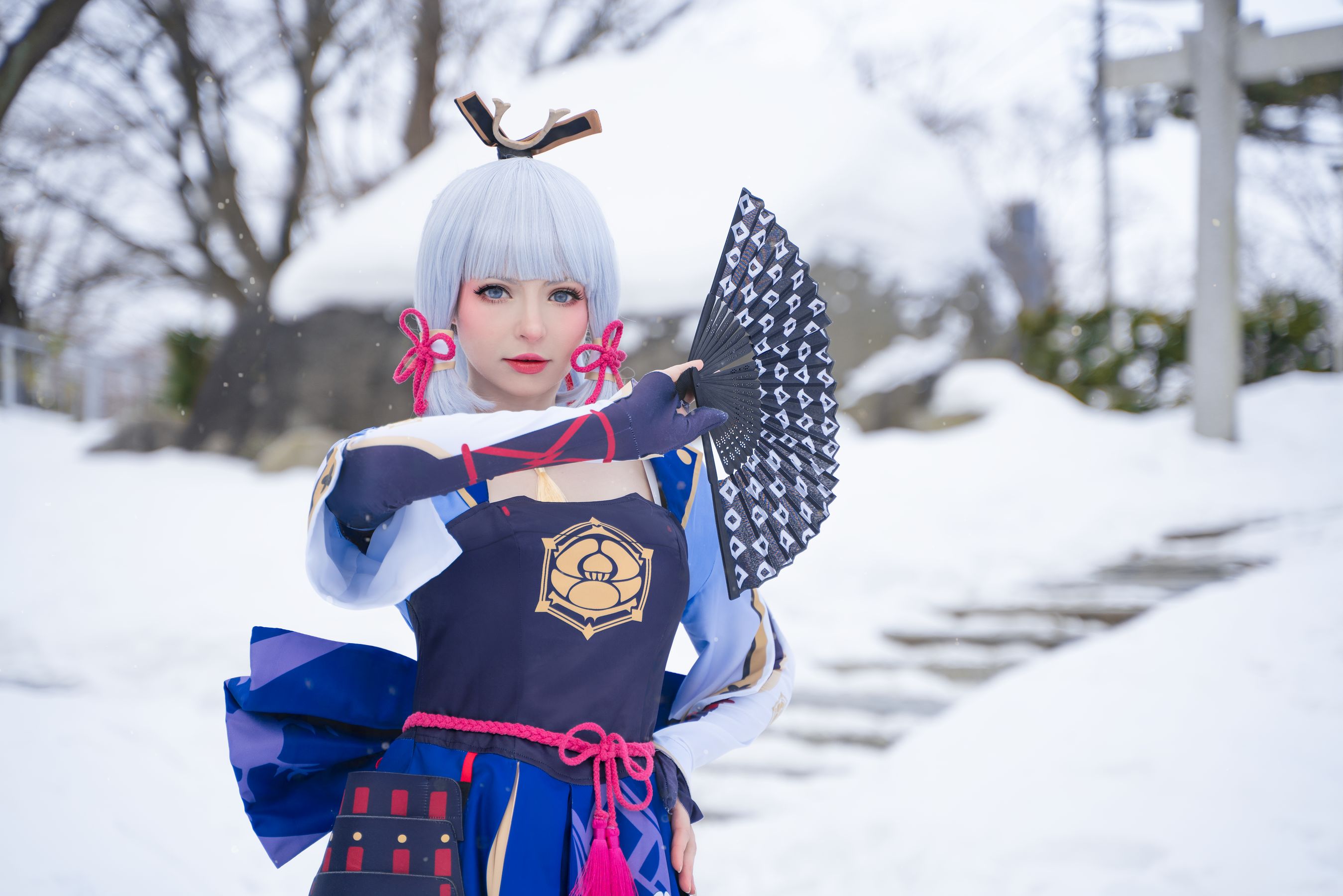 Peach milky – Ayaka genshin impact Cosplay-第6张