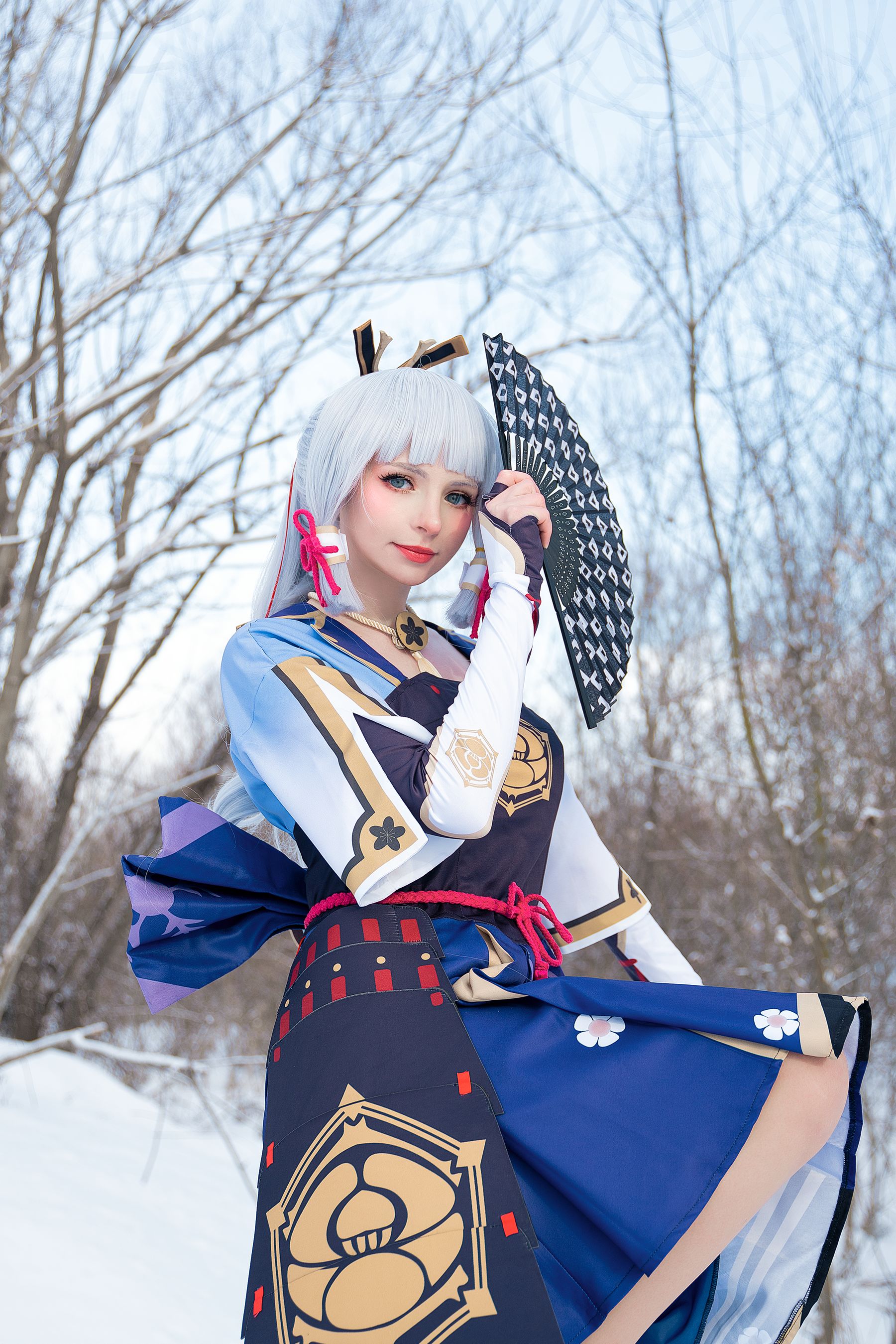 Peach milky – Ayaka genshin impact Cosplay-第29张