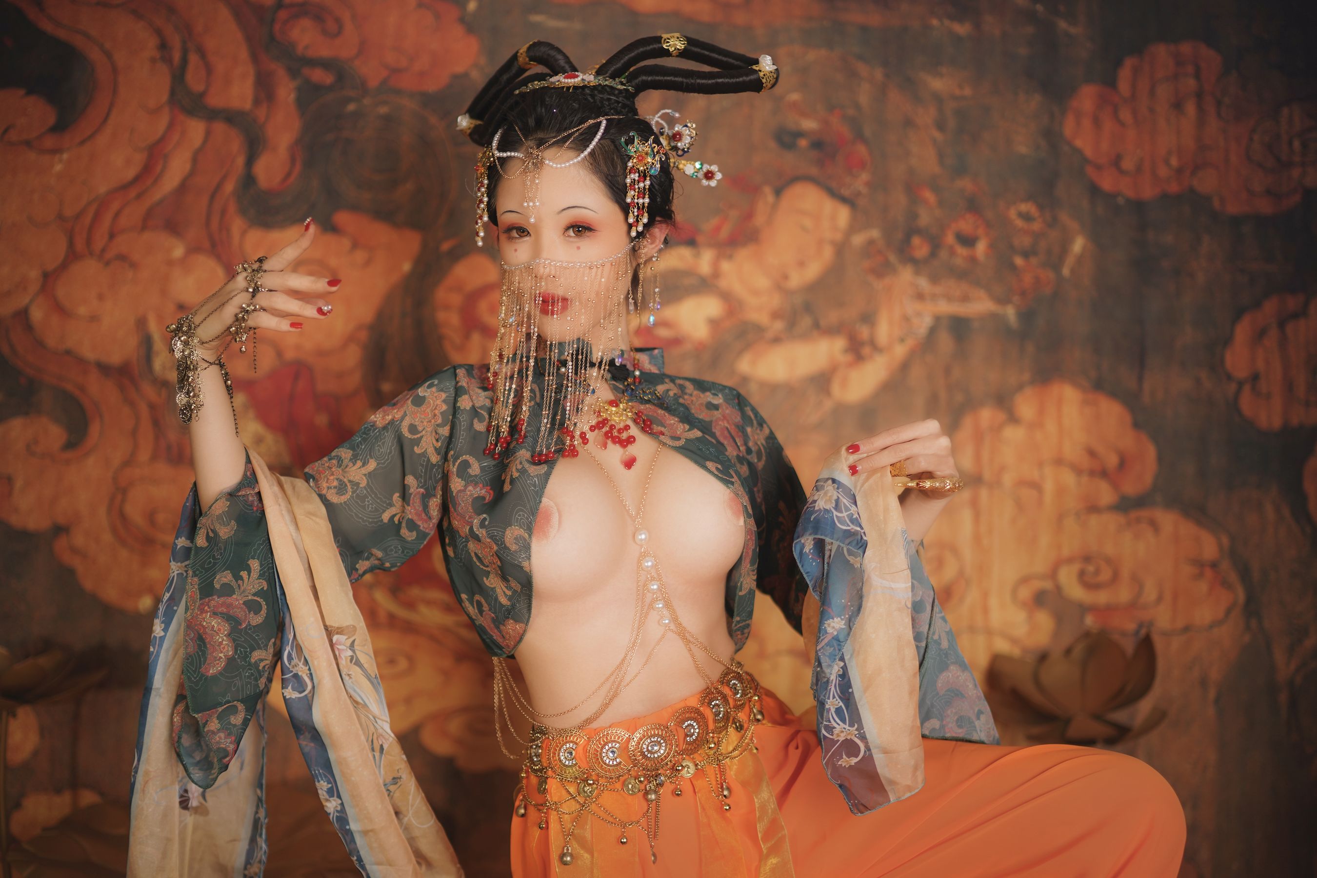 钛合金大粑粑 – 画中仙 Cosplay-第47张