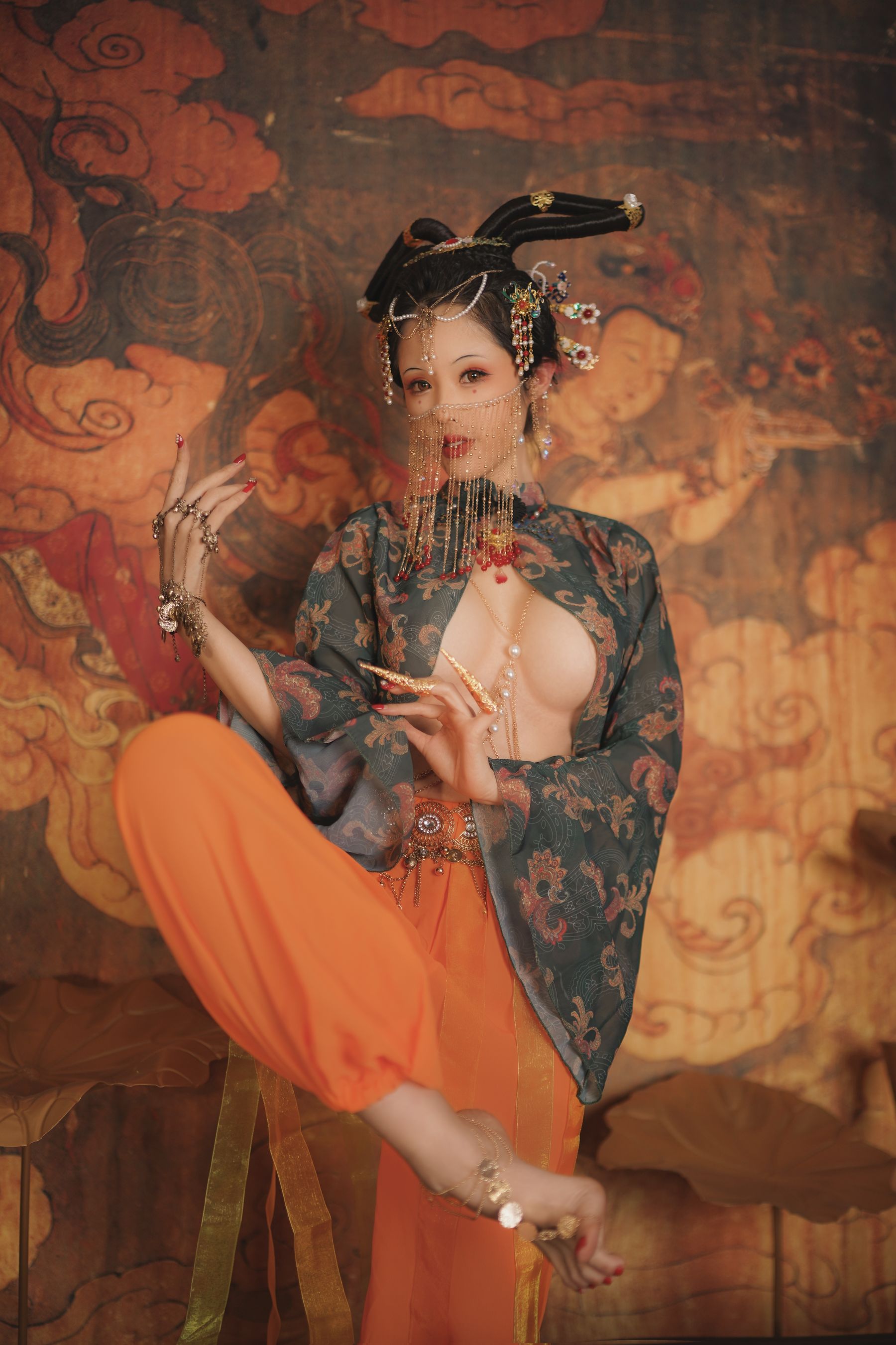钛合金大粑粑 – 画中仙 Cosplay-第46张