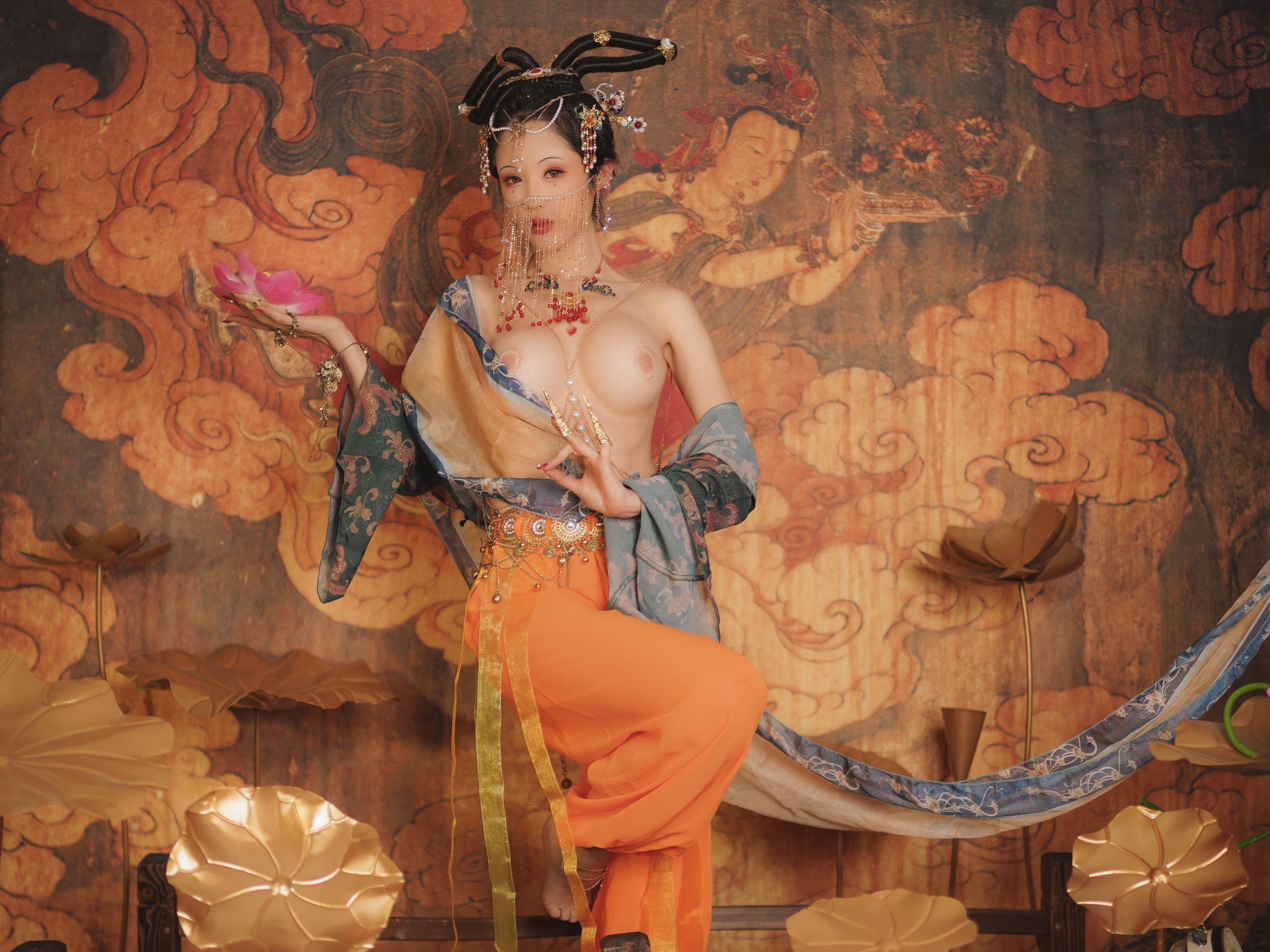 钛合金大粑粑 – 画中仙 Cosplay-第2张