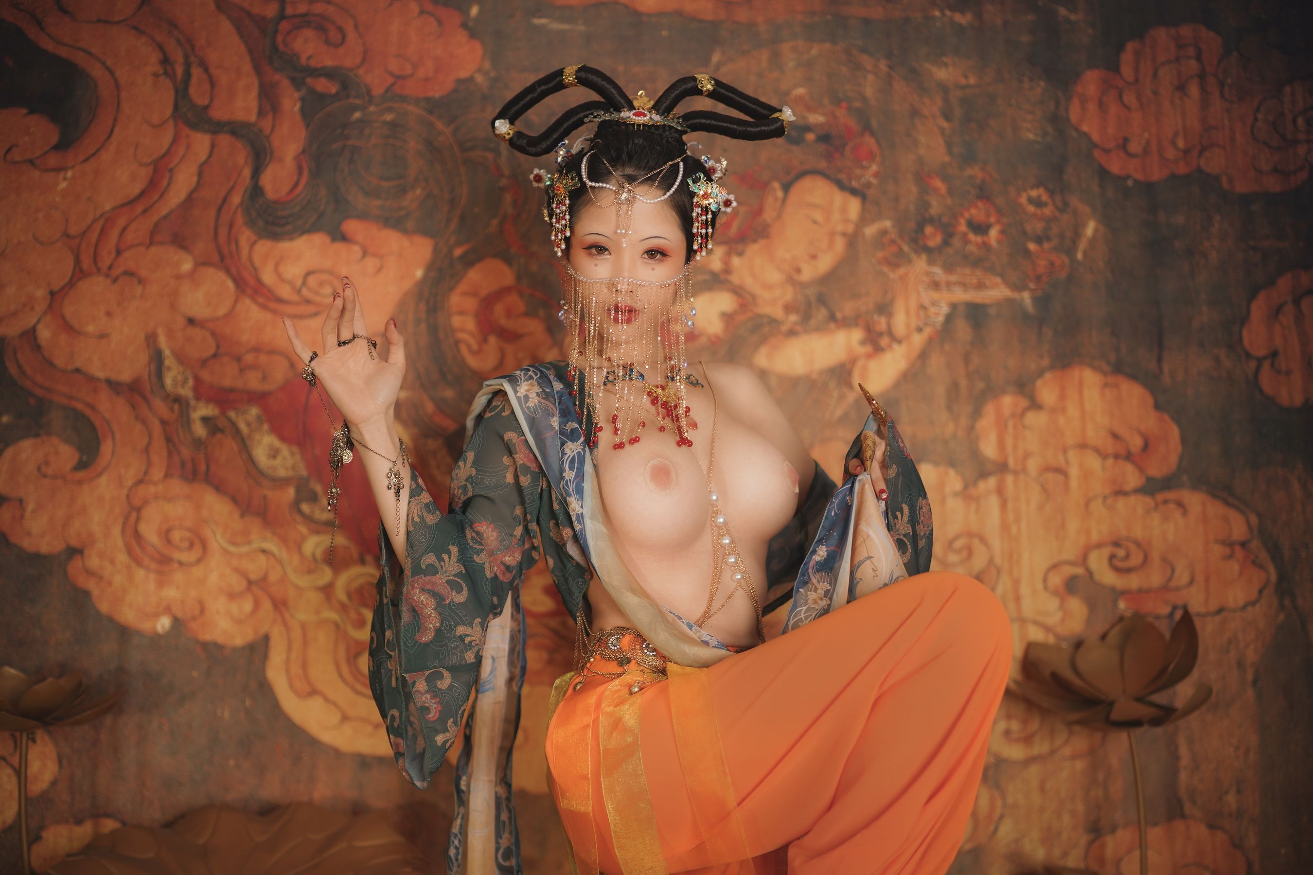 钛合金大粑粑 – 画中仙 Cosplay-第49张