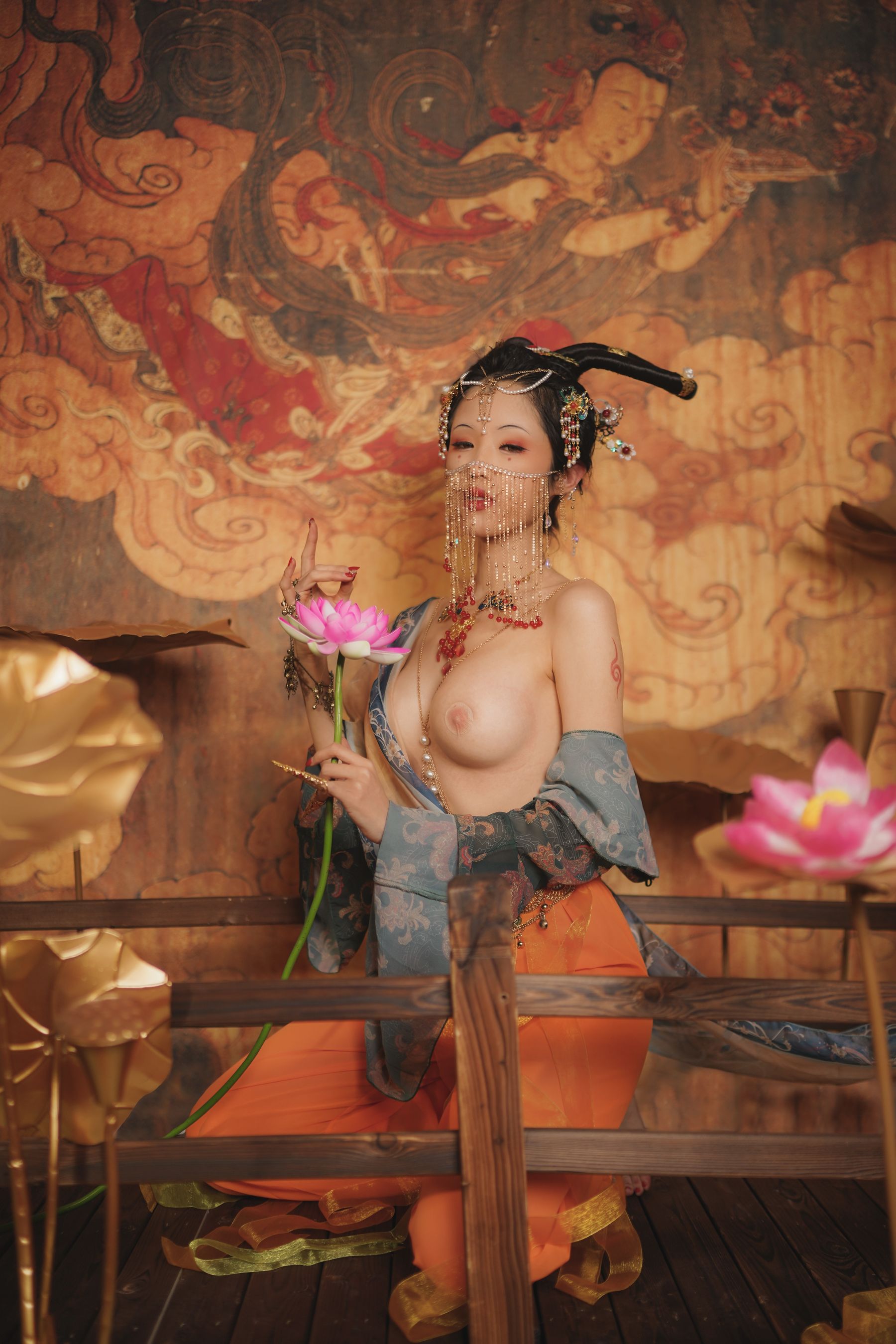 钛合金大粑粑 – 画中仙 Cosplay-第6张