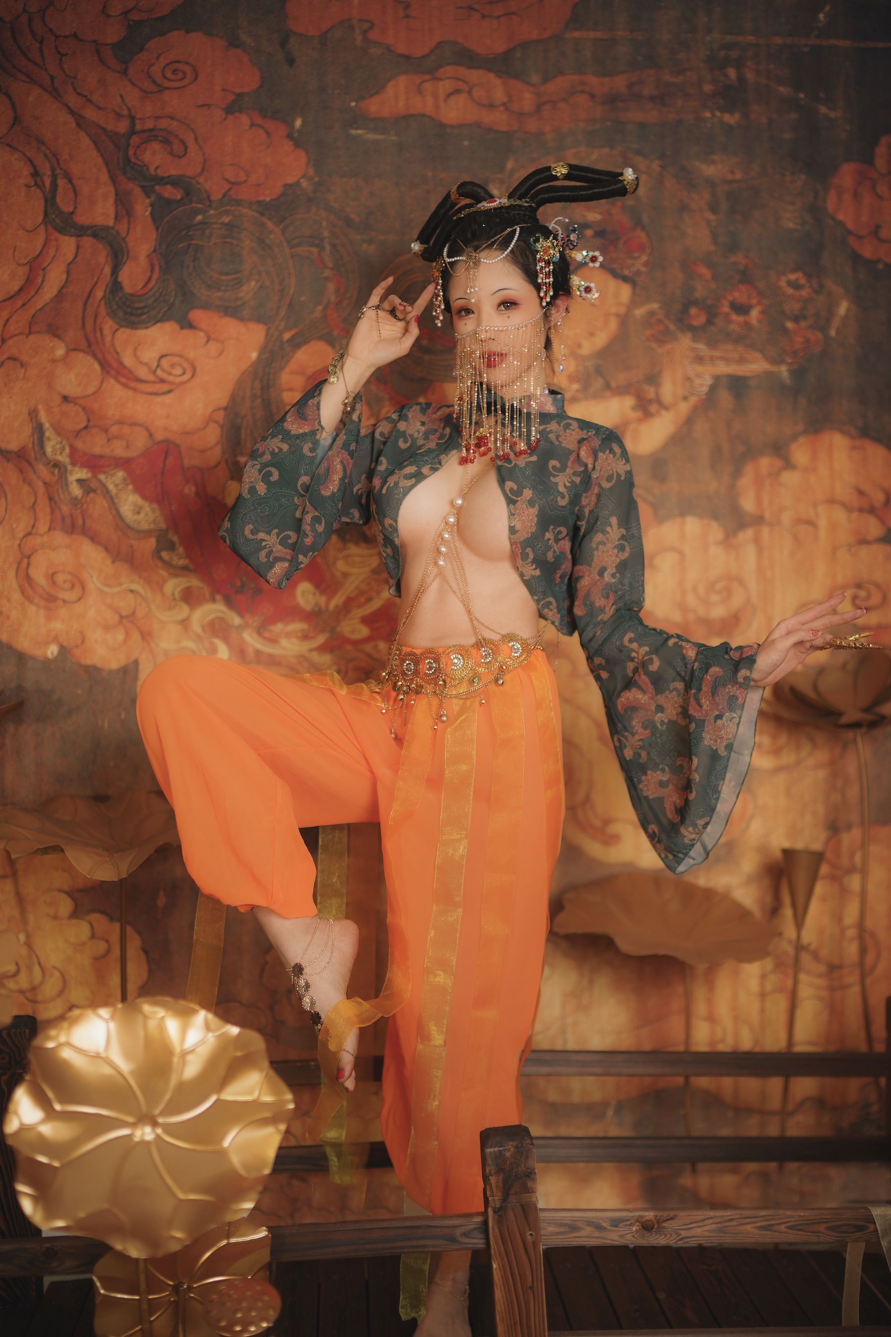 钛合金大粑粑 – 画中仙 Cosplay-第4张