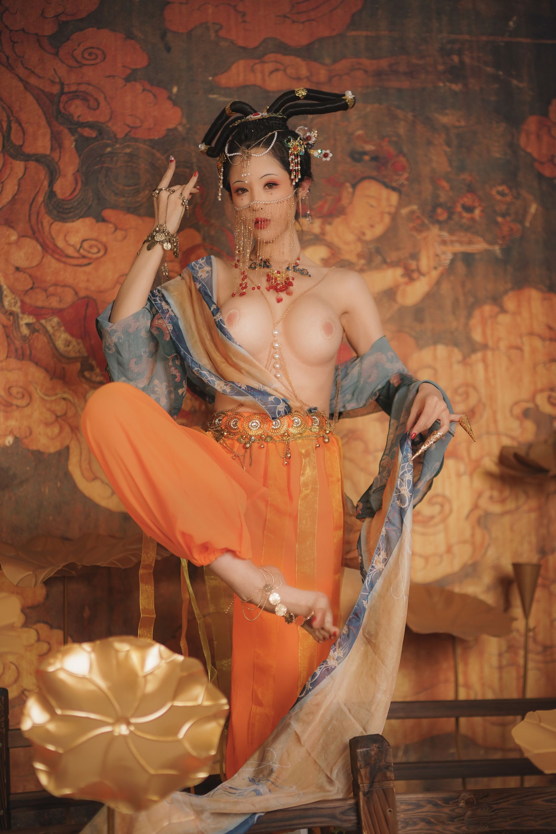 钛合金大粑粑 – 画中仙 Cosplay-第1张