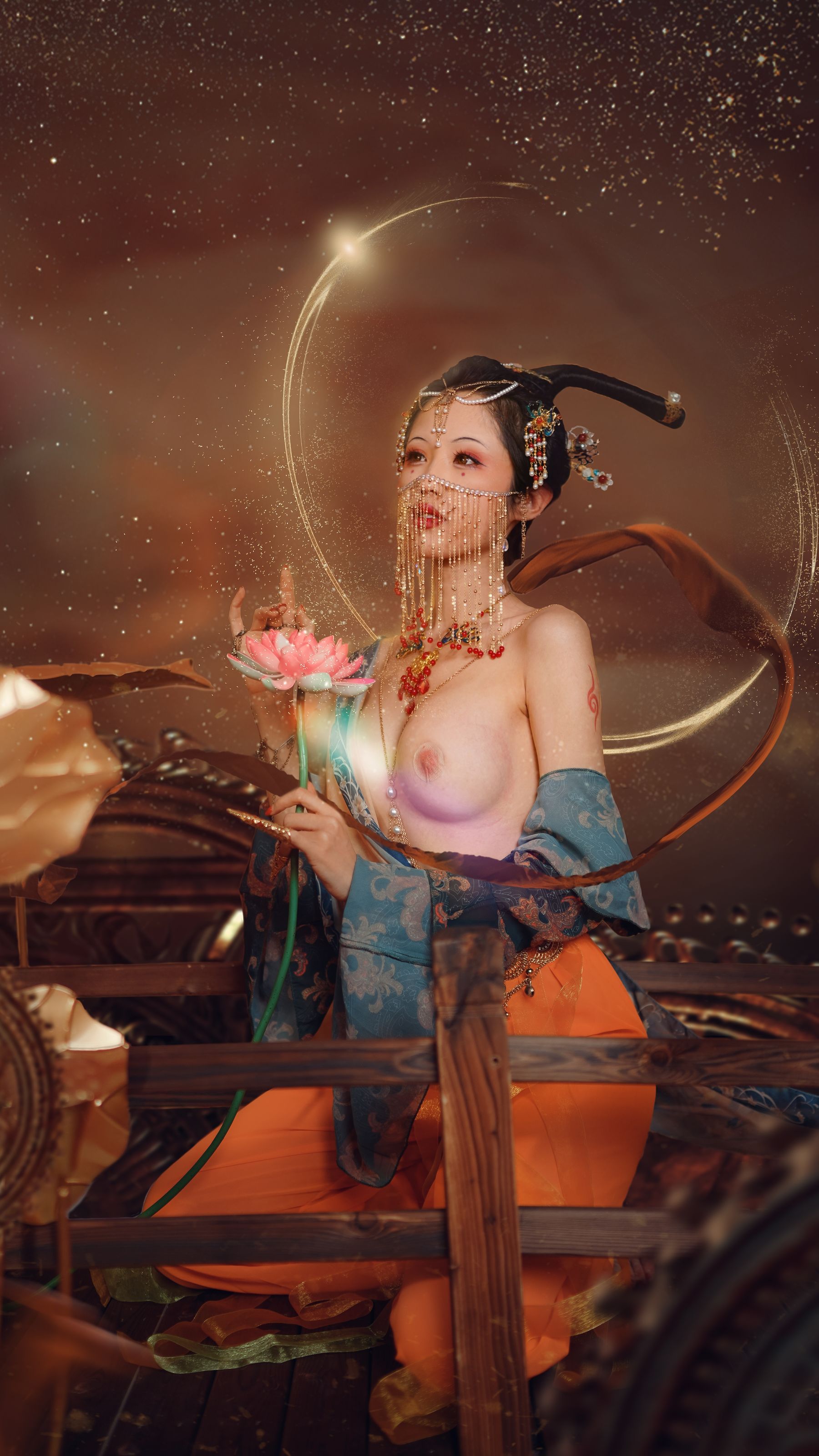 钛合金大粑粑 – 画中仙 Cosplay-第11张