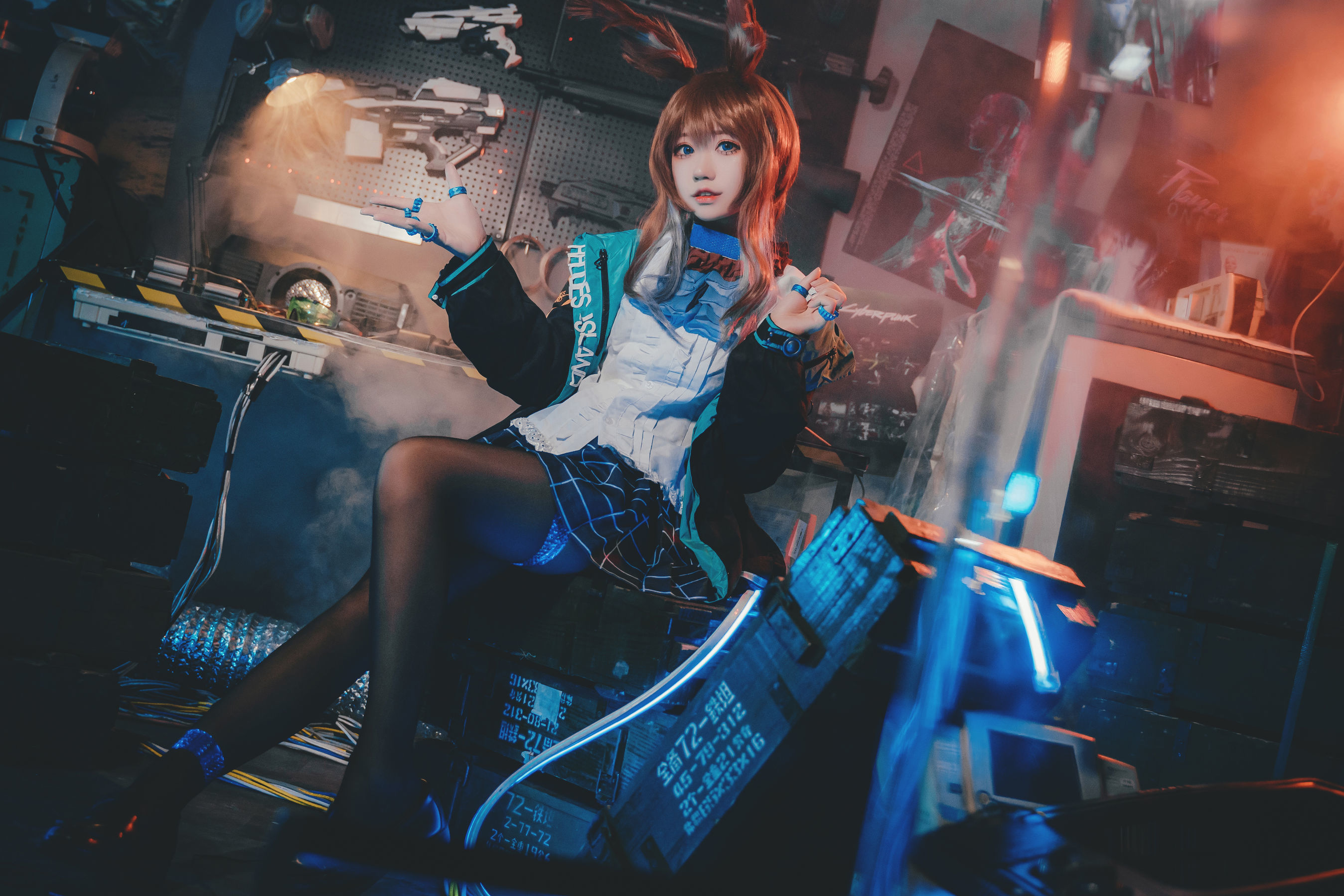 猫君君MaoJun – 明日方舟 阿米娅 Cosplay-第51张