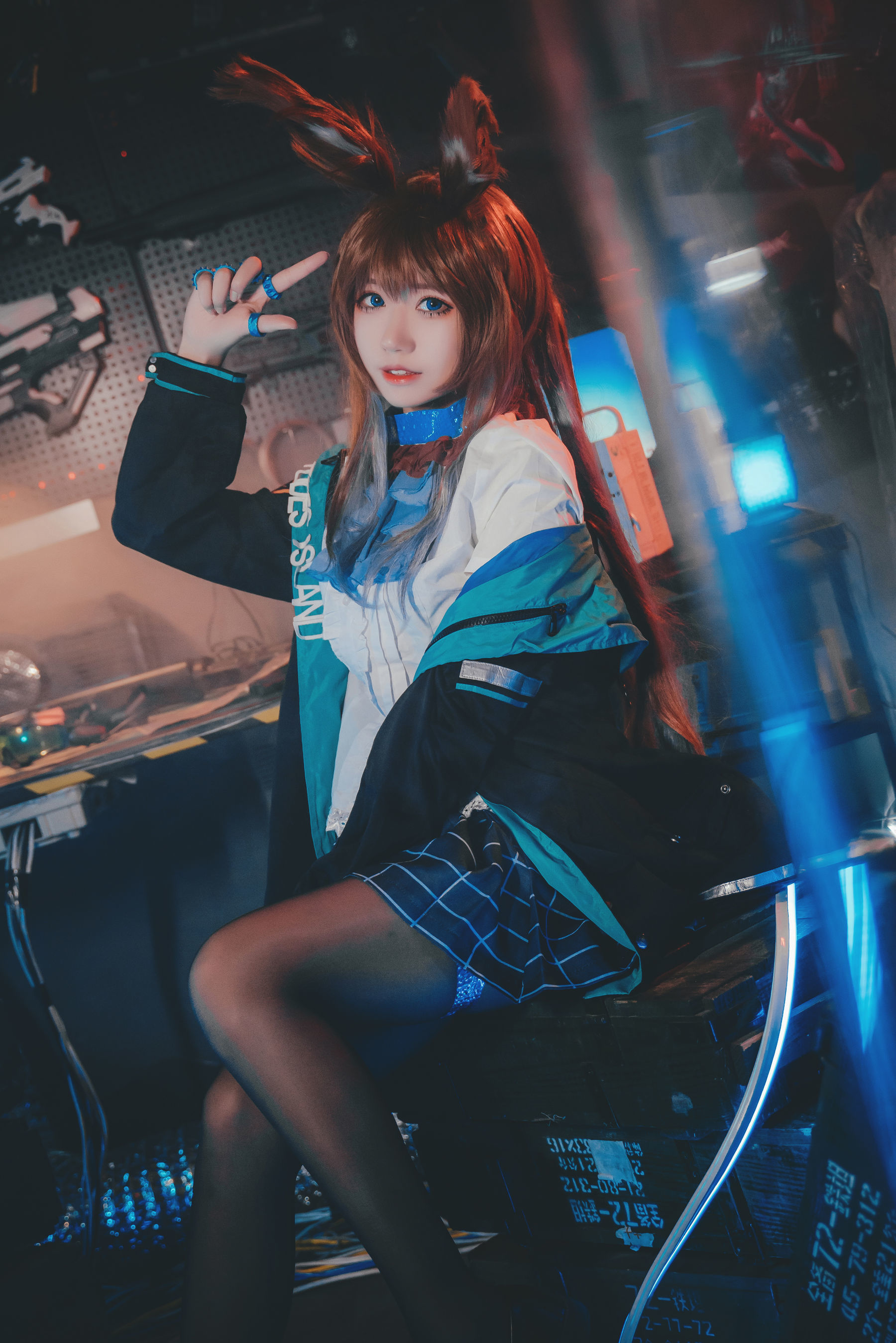 猫君君MaoJun – 明日方舟 阿米娅 Cosplay-第1张