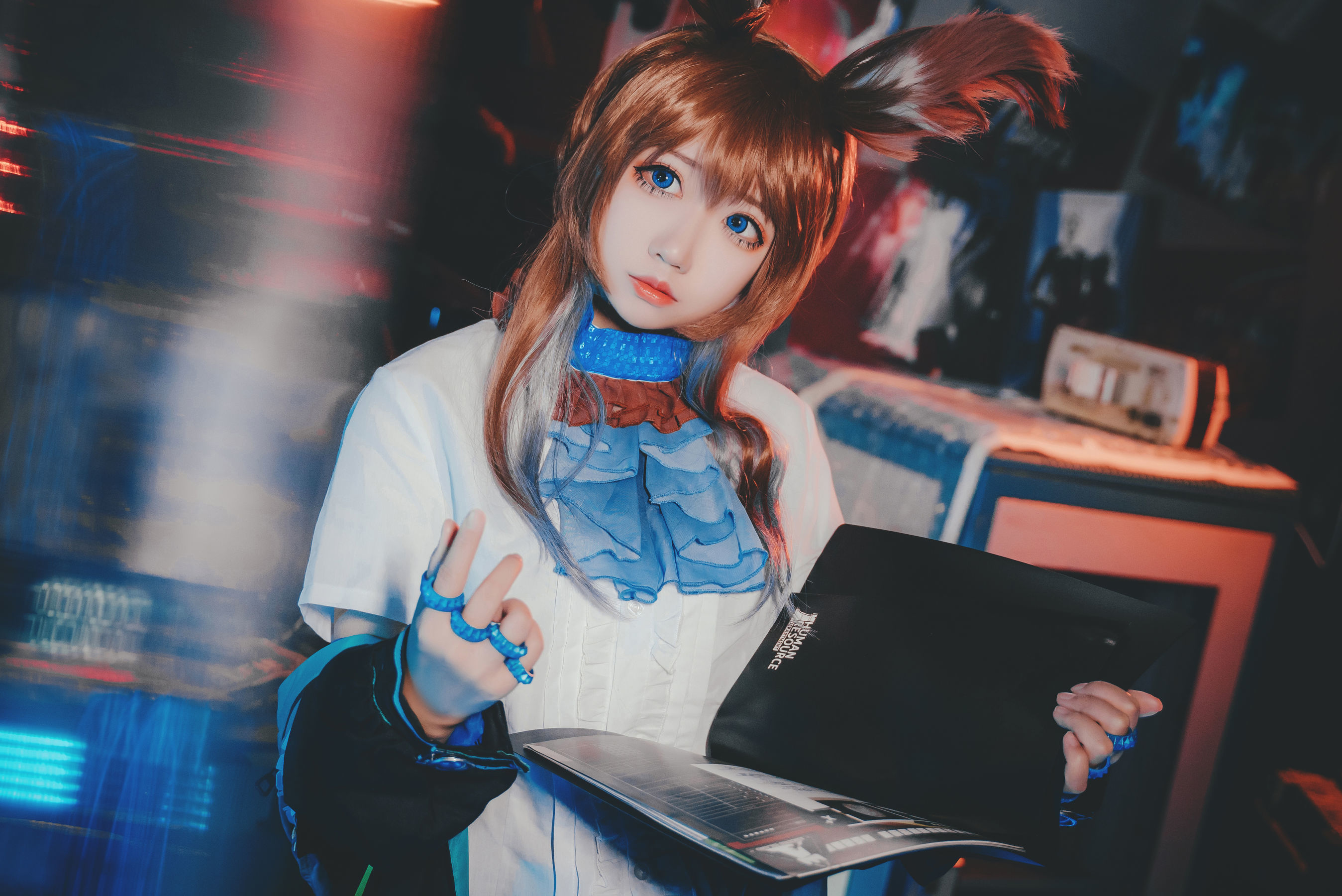 猫君君MaoJun – 明日方舟 阿米娅 Cosplay-第8张
