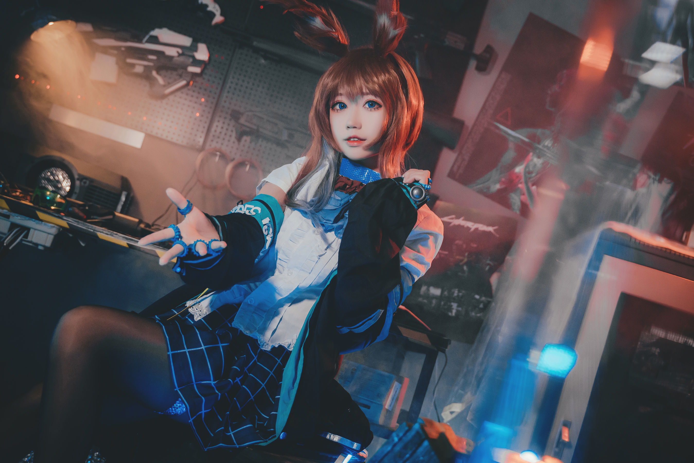 猫君君MaoJun – 明日方舟 阿米娅 Cosplay-第52张