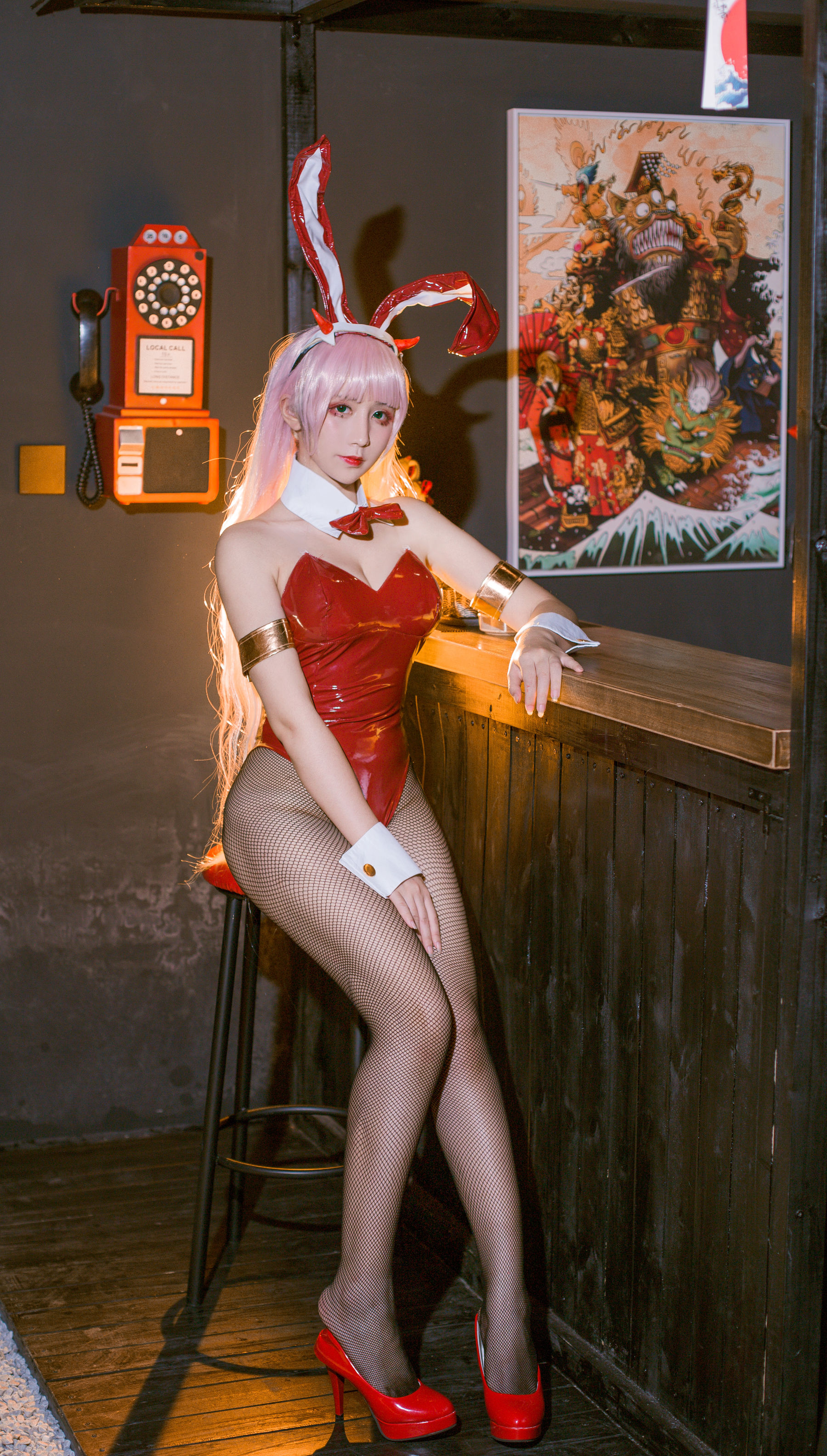 动漫博主九曲Jean – 兔女郎 Cosplay-第27张