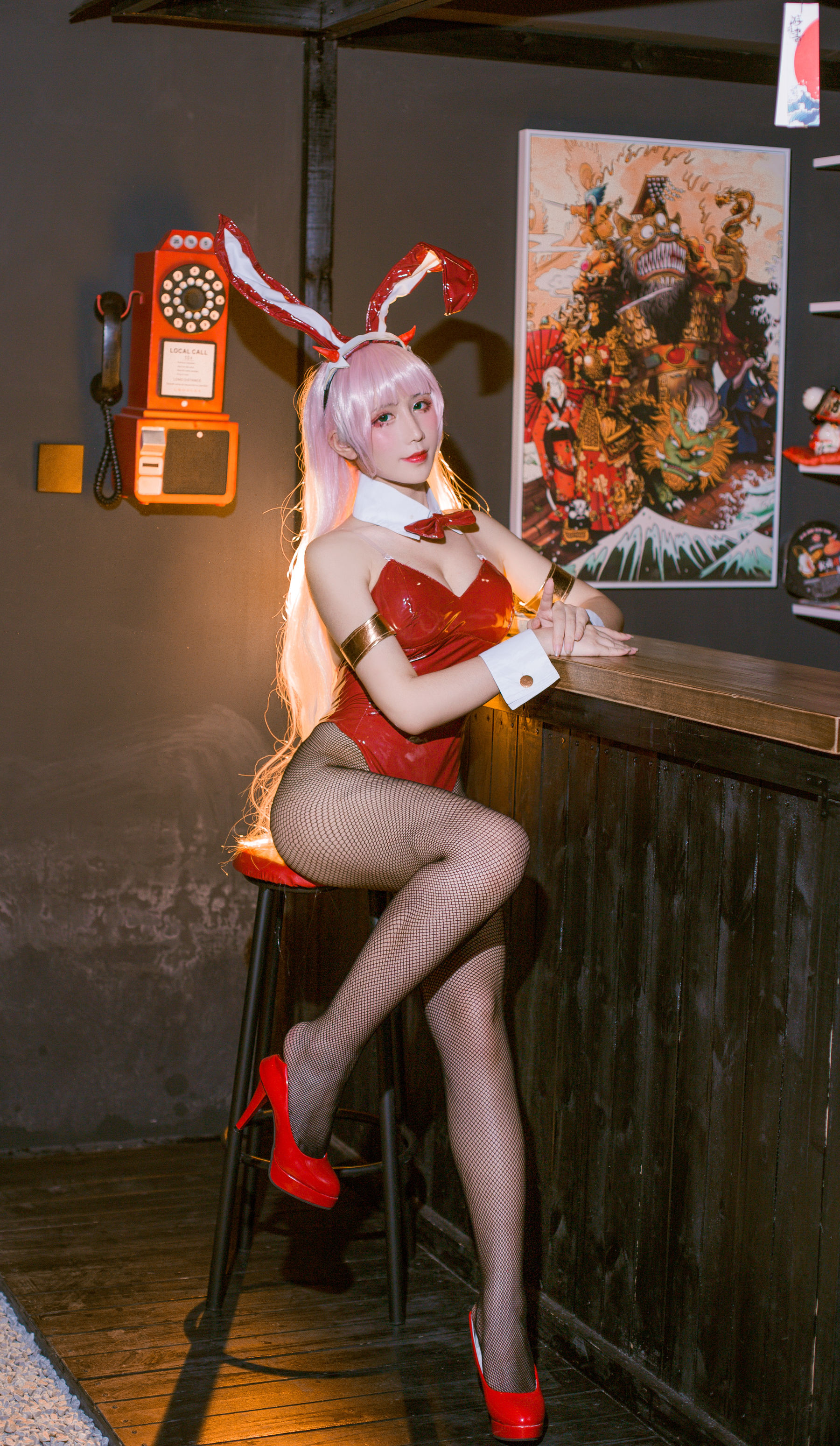 动漫博主九曲Jean – 兔女郎 Cosplay-第28张