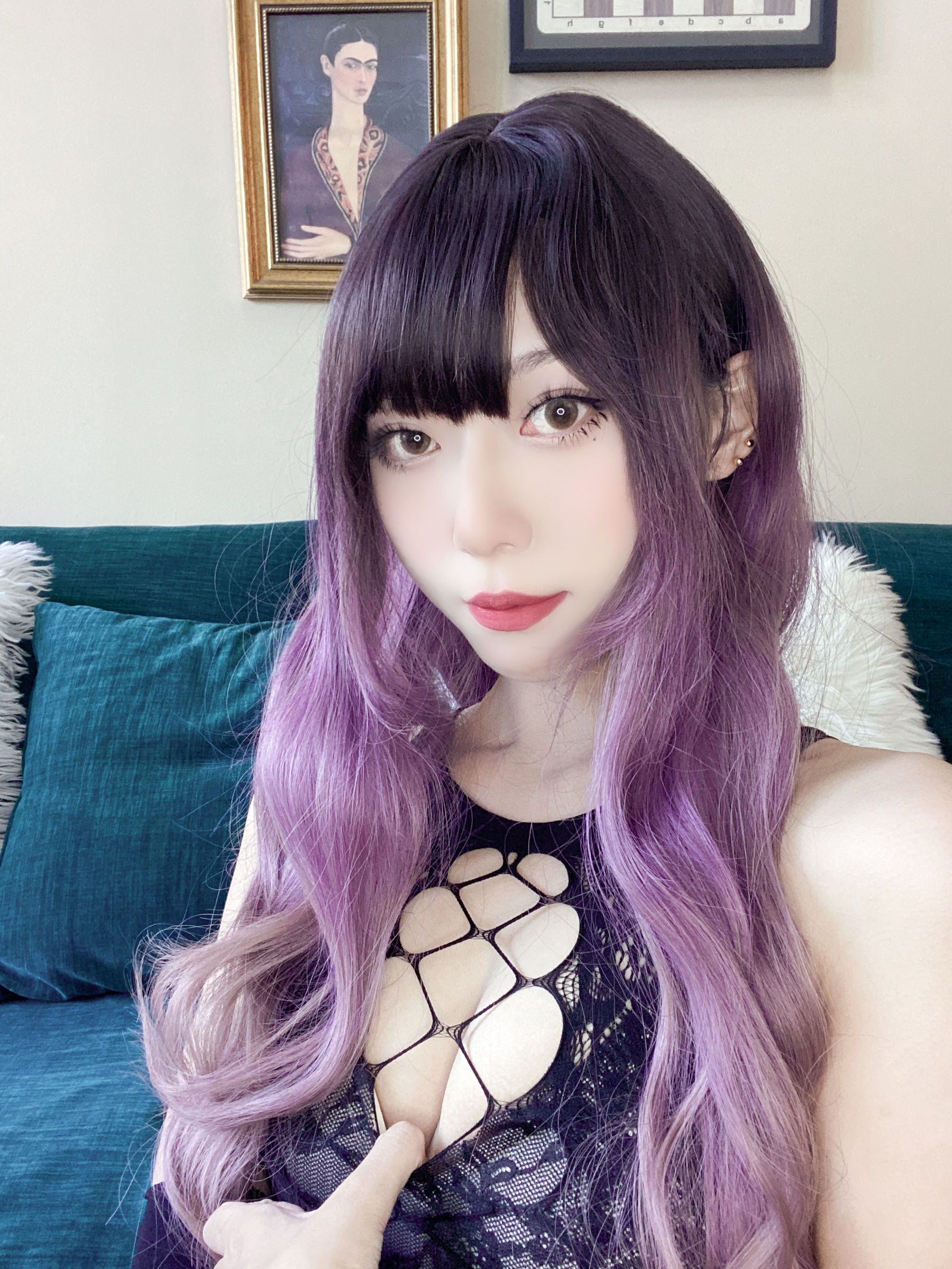 动漫博主Money冷冷 – 花花网衣 Cosplay-第8张