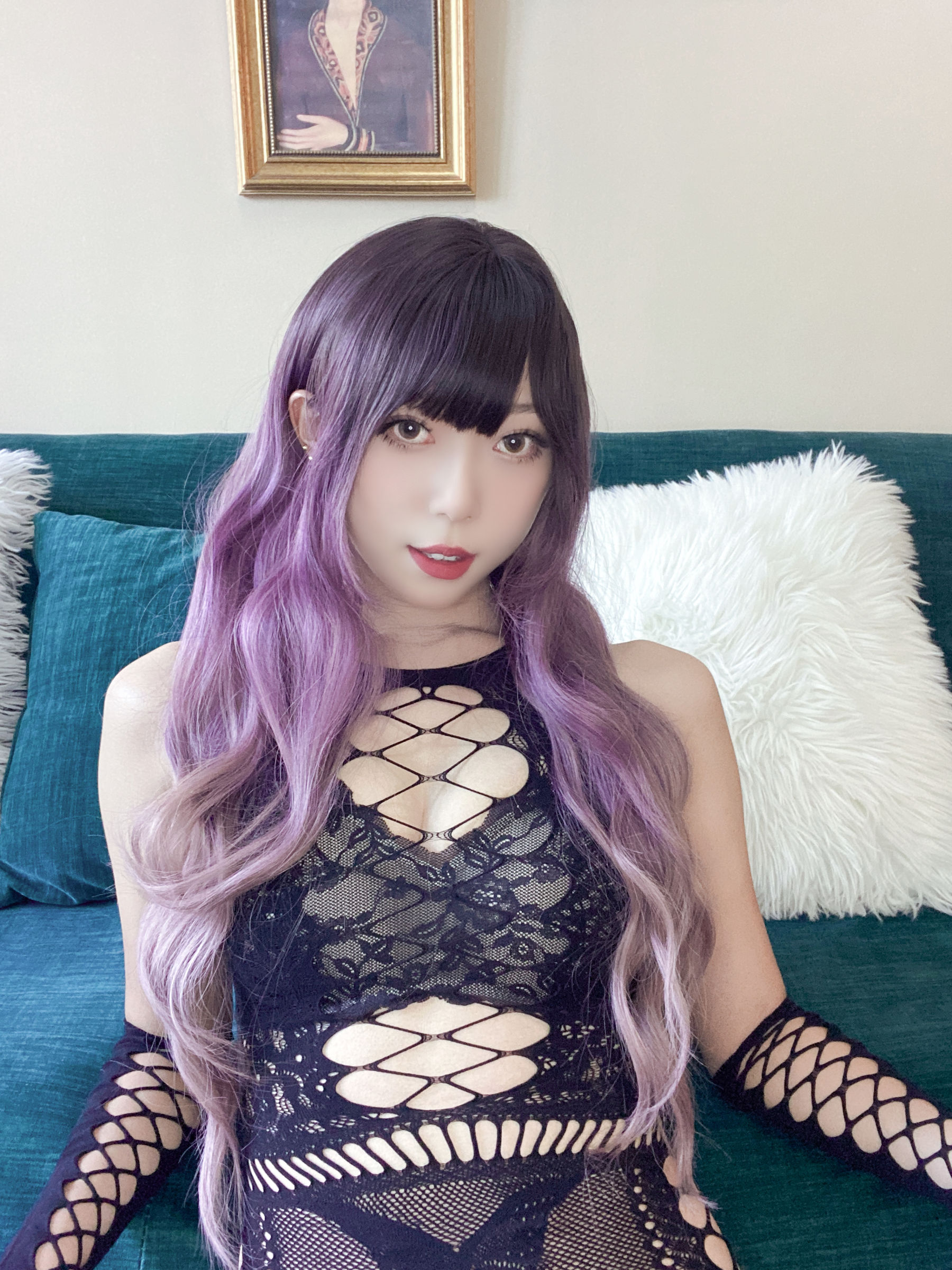 动漫博主Money冷冷 – 花花网衣 Cosplay-第87张