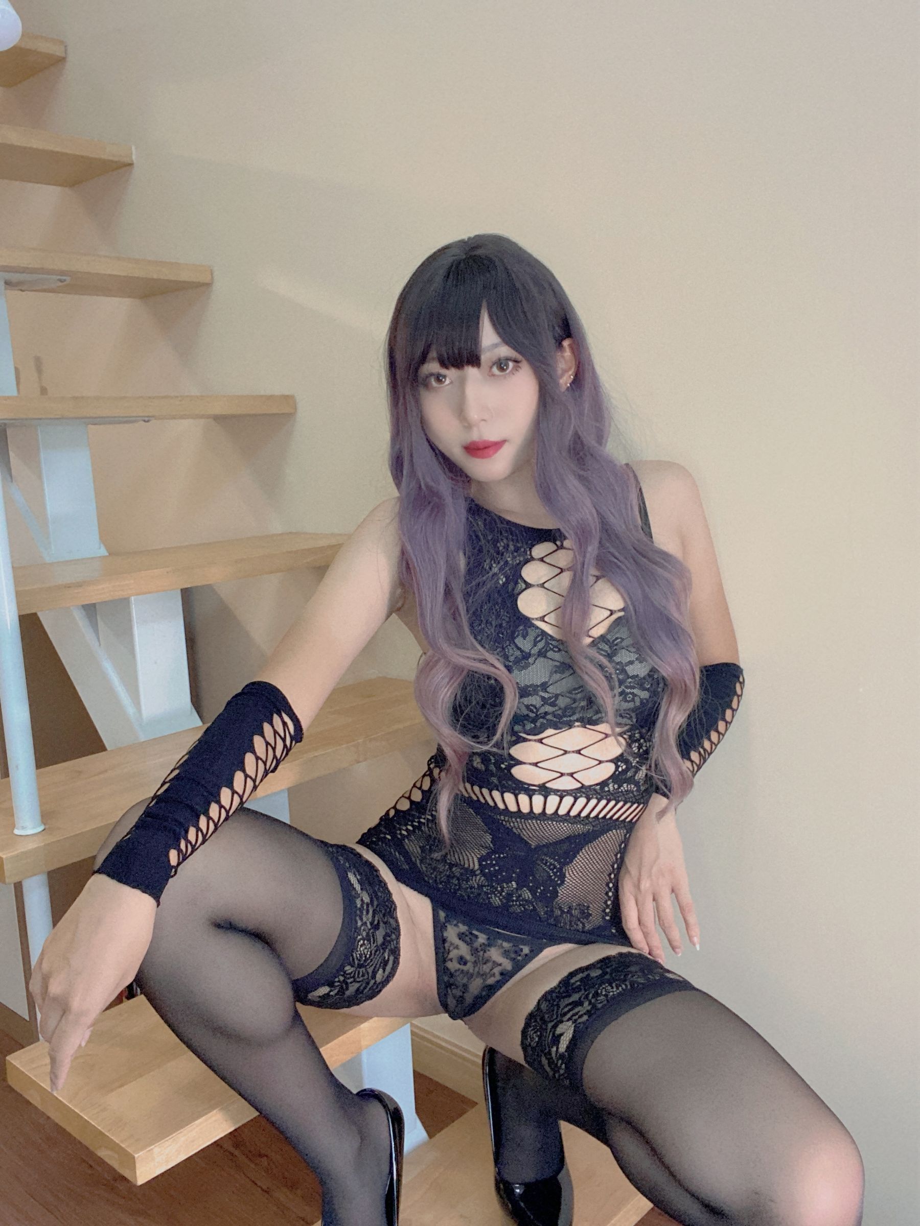 动漫博主Money冷冷 – 花花网衣 Cosplay-第5张