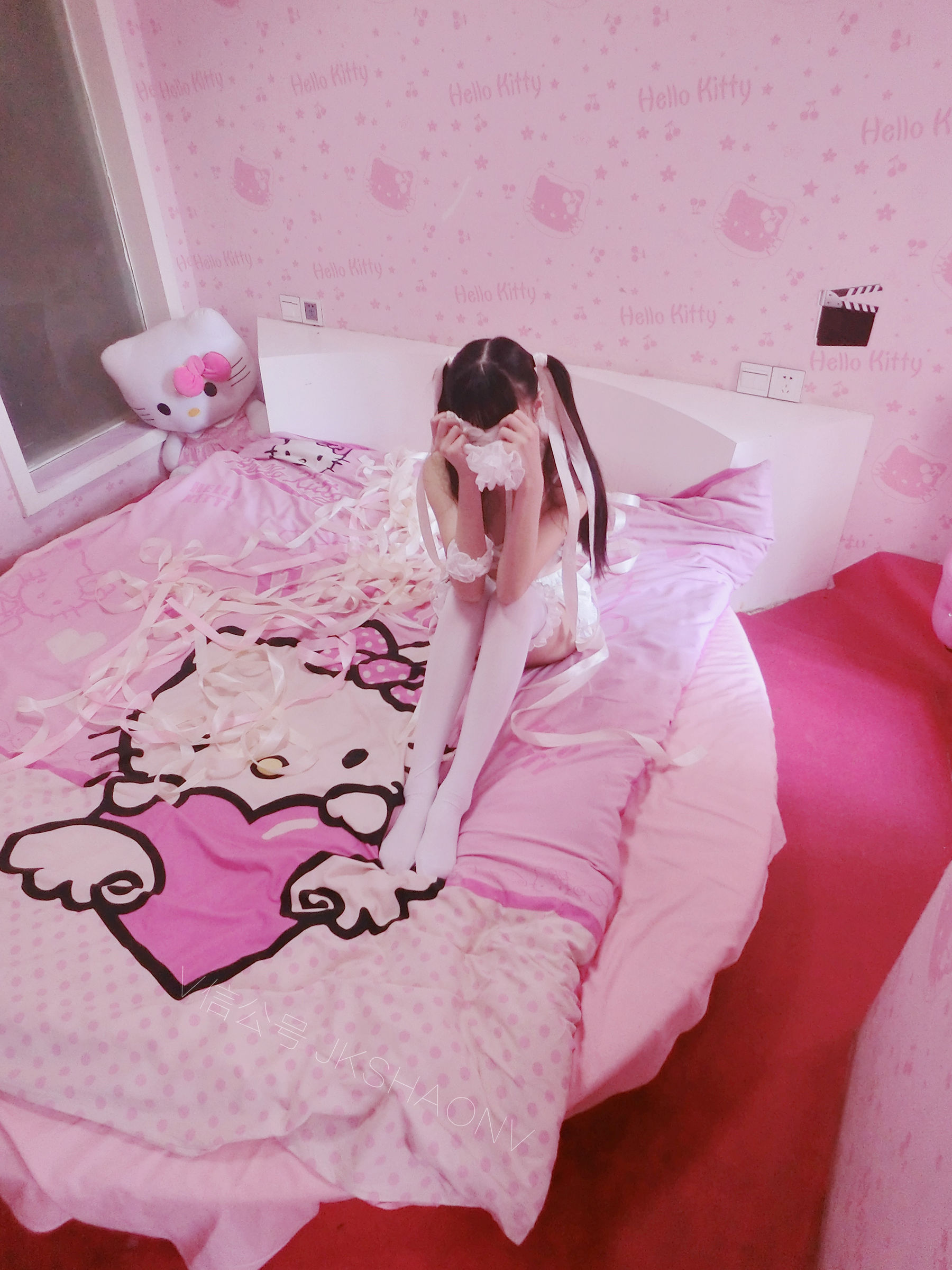H工口小学生赛高作品 – 轻SM绳艺 捆绑超仙美少女 Cosplay-第3张