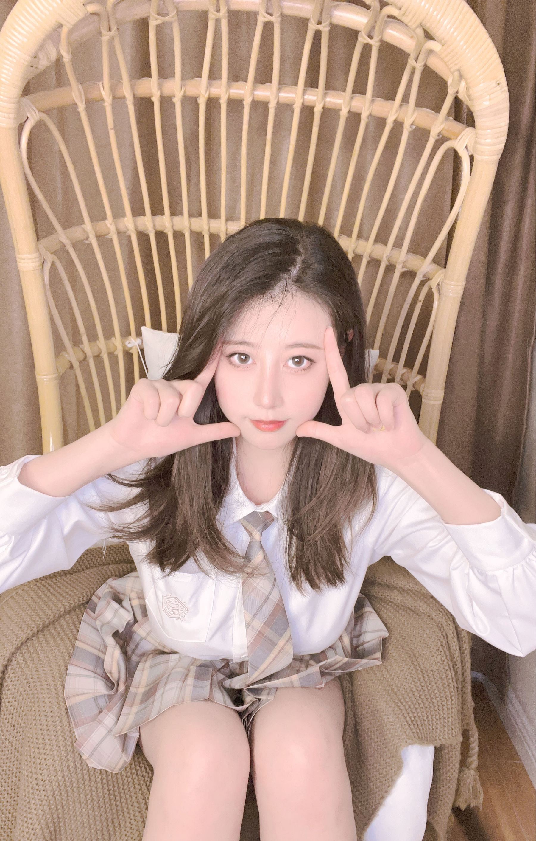 萌妹奈汐酱nice – JK Cosplay-第3张