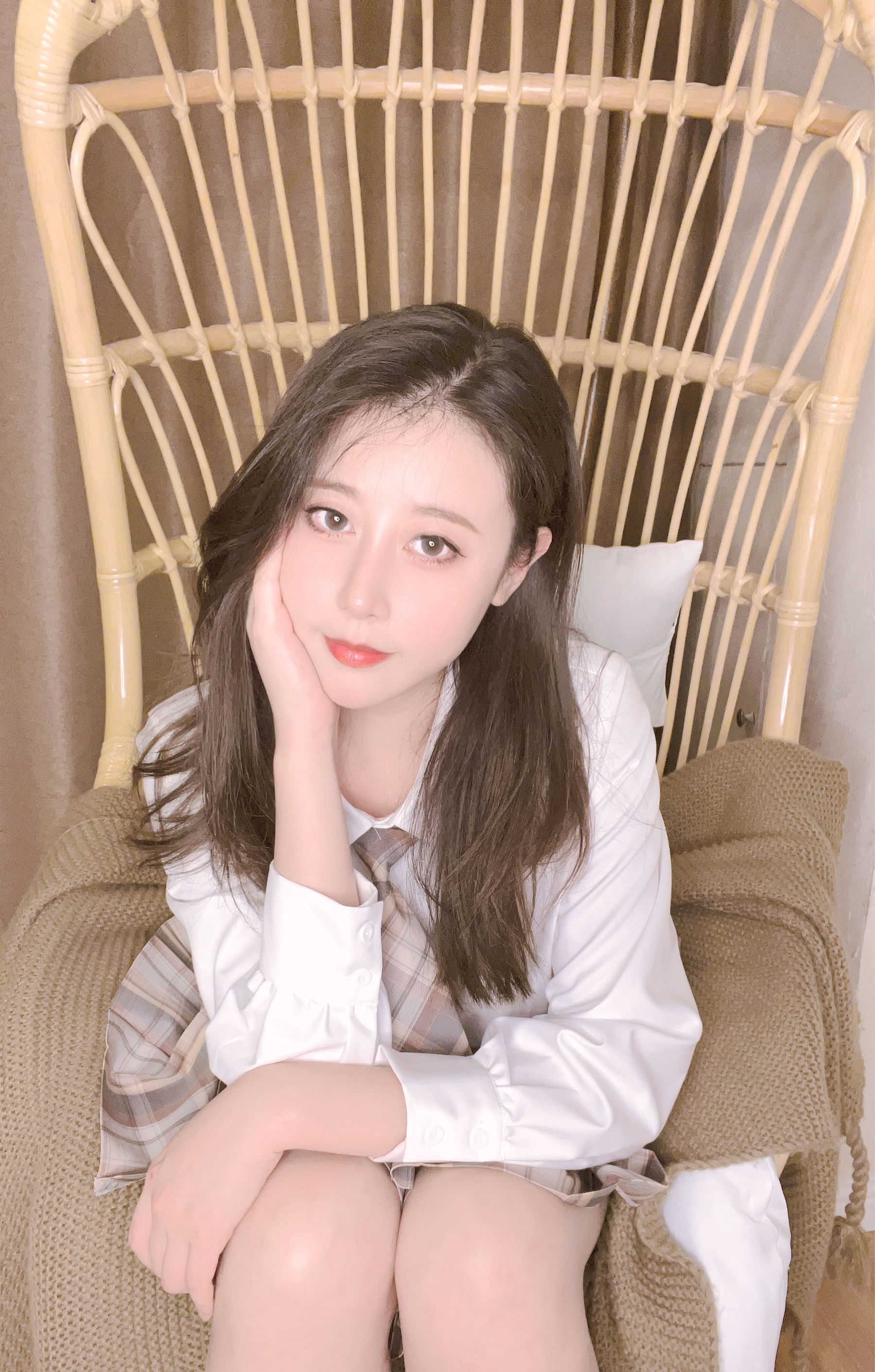 萌妹奈汐酱nice – JK Cosplay-第38张