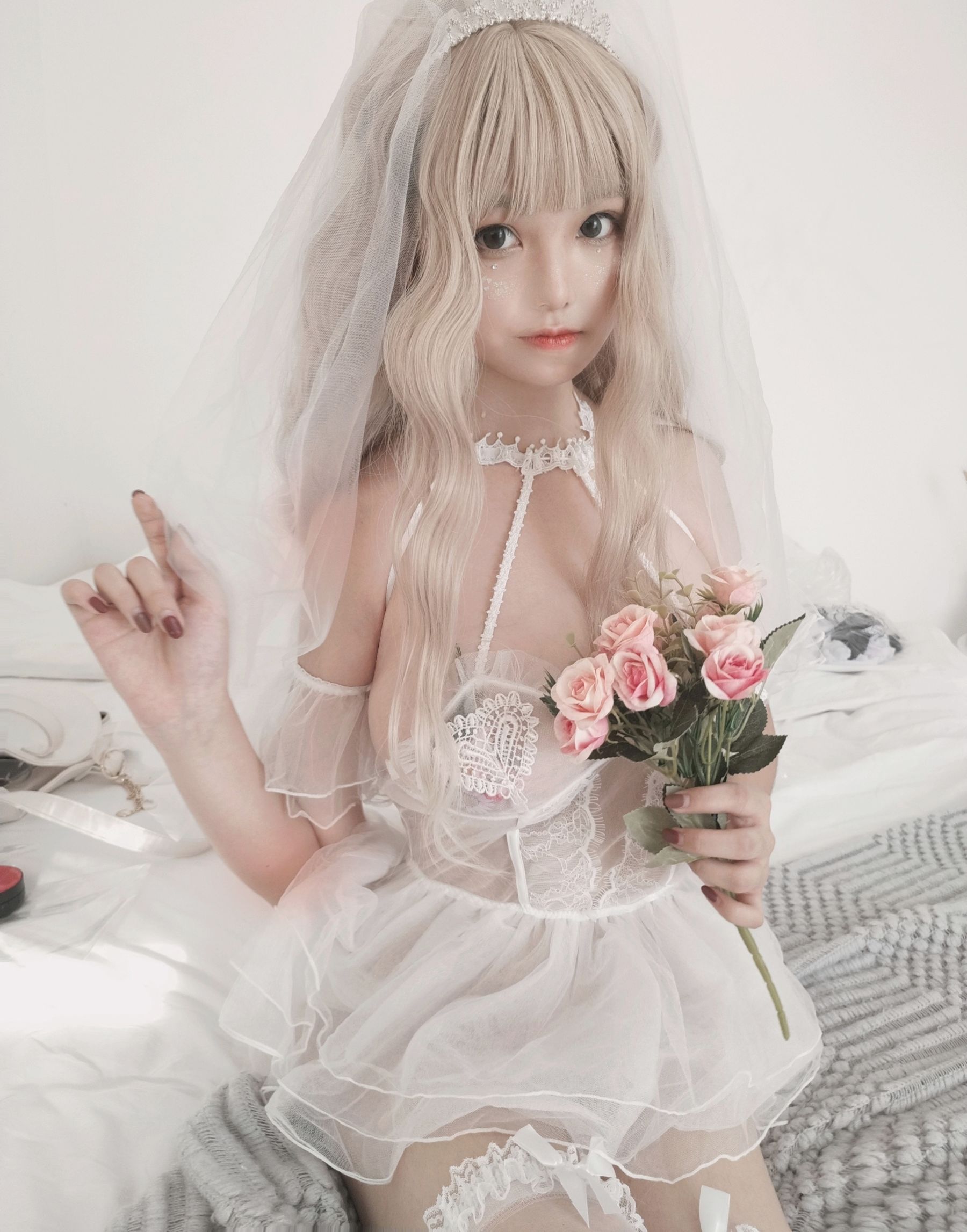 萌系小姐姐蜜汁猫裘 梦中人 Cosplay-第29张