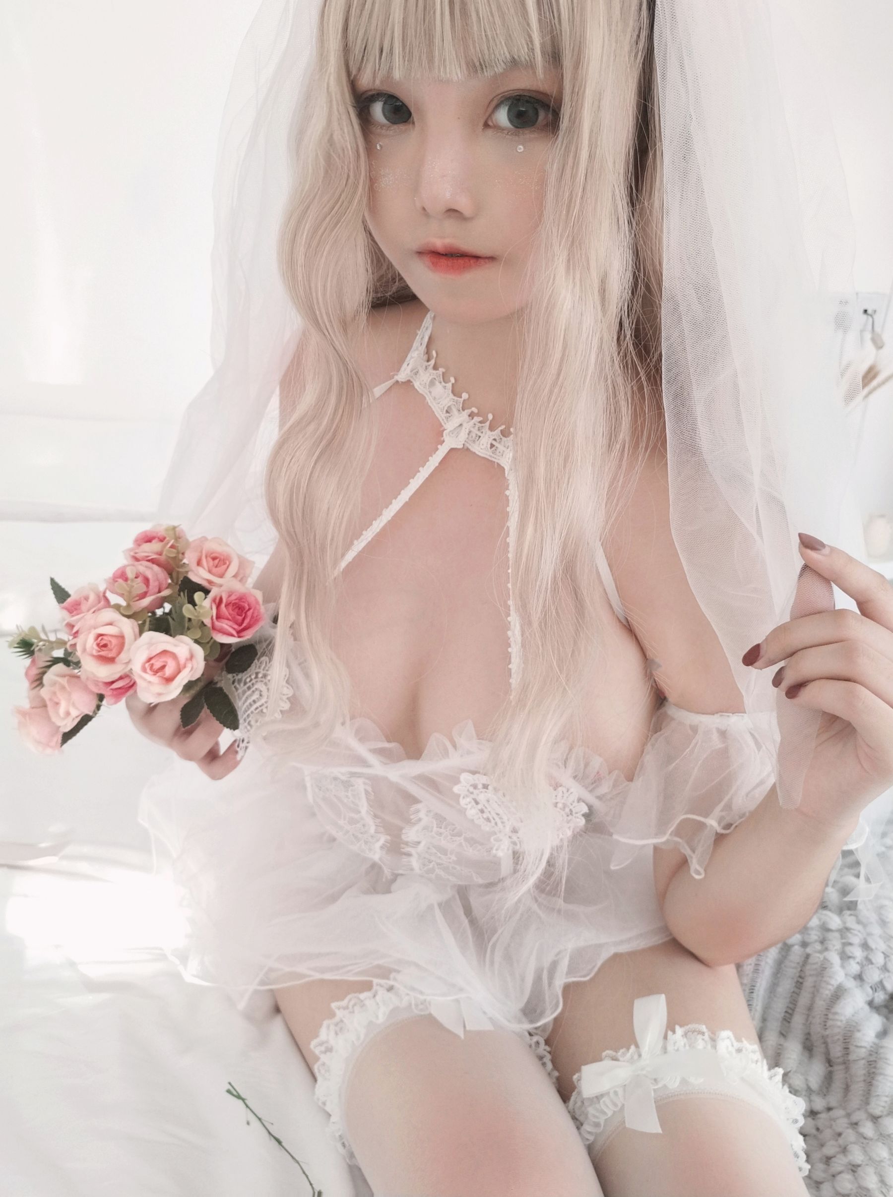 萌系小姐姐蜜汁猫裘 梦中人 Cosplay-第11张