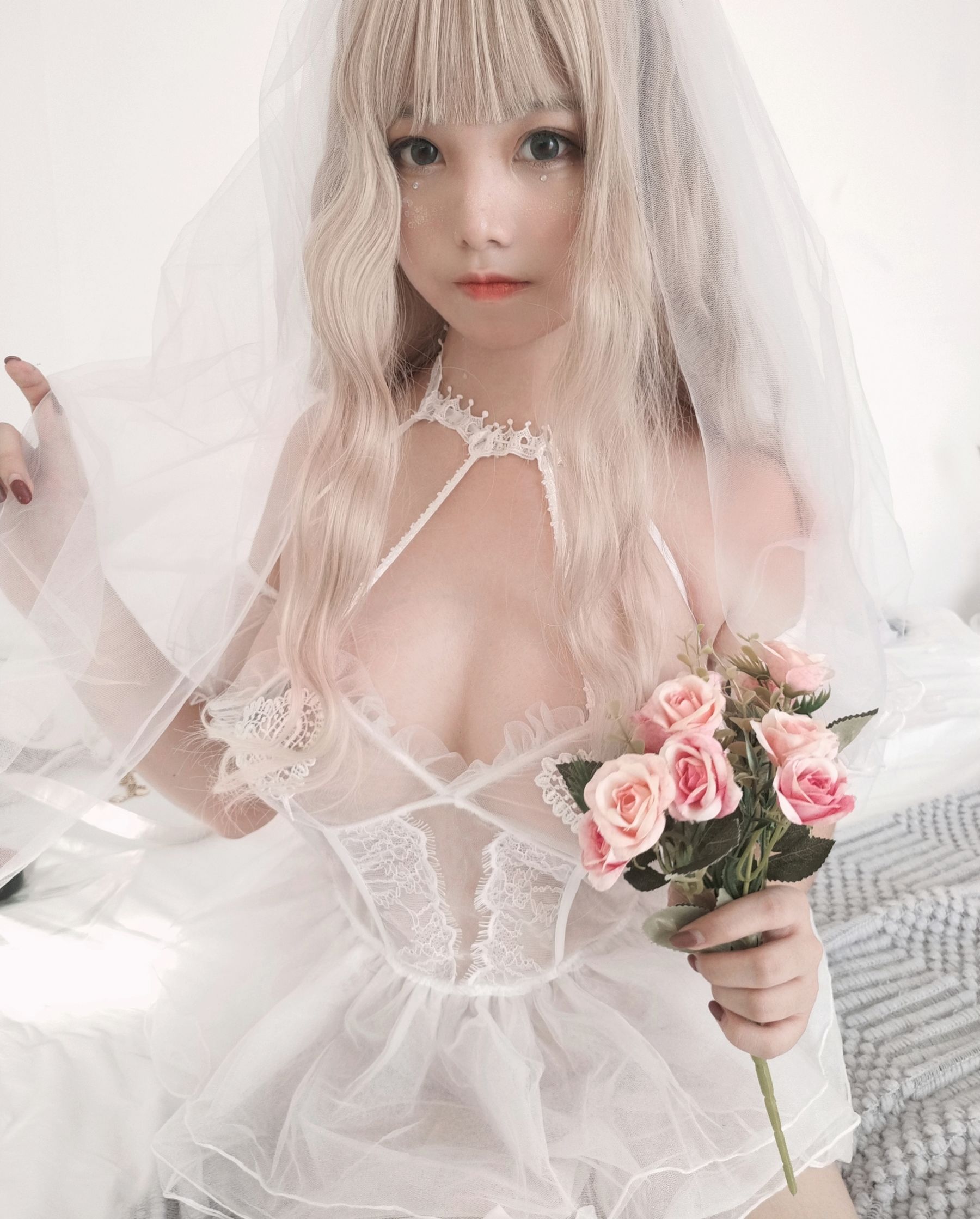 萌系小姐姐蜜汁猫裘 梦中人 Cosplay-第30张