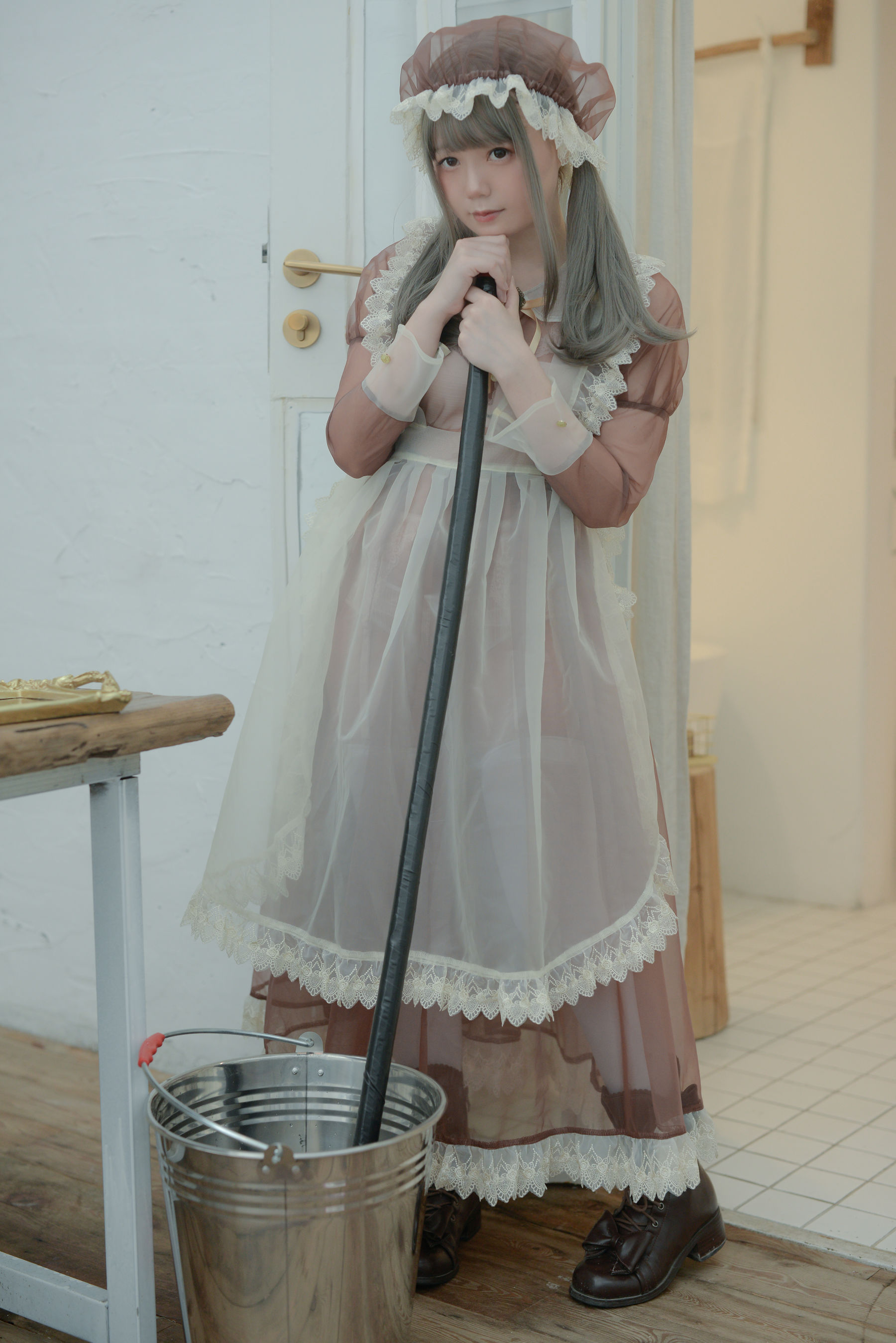 きょう肉肉 Vol.17 ～Maid～ Cosplay-第7张