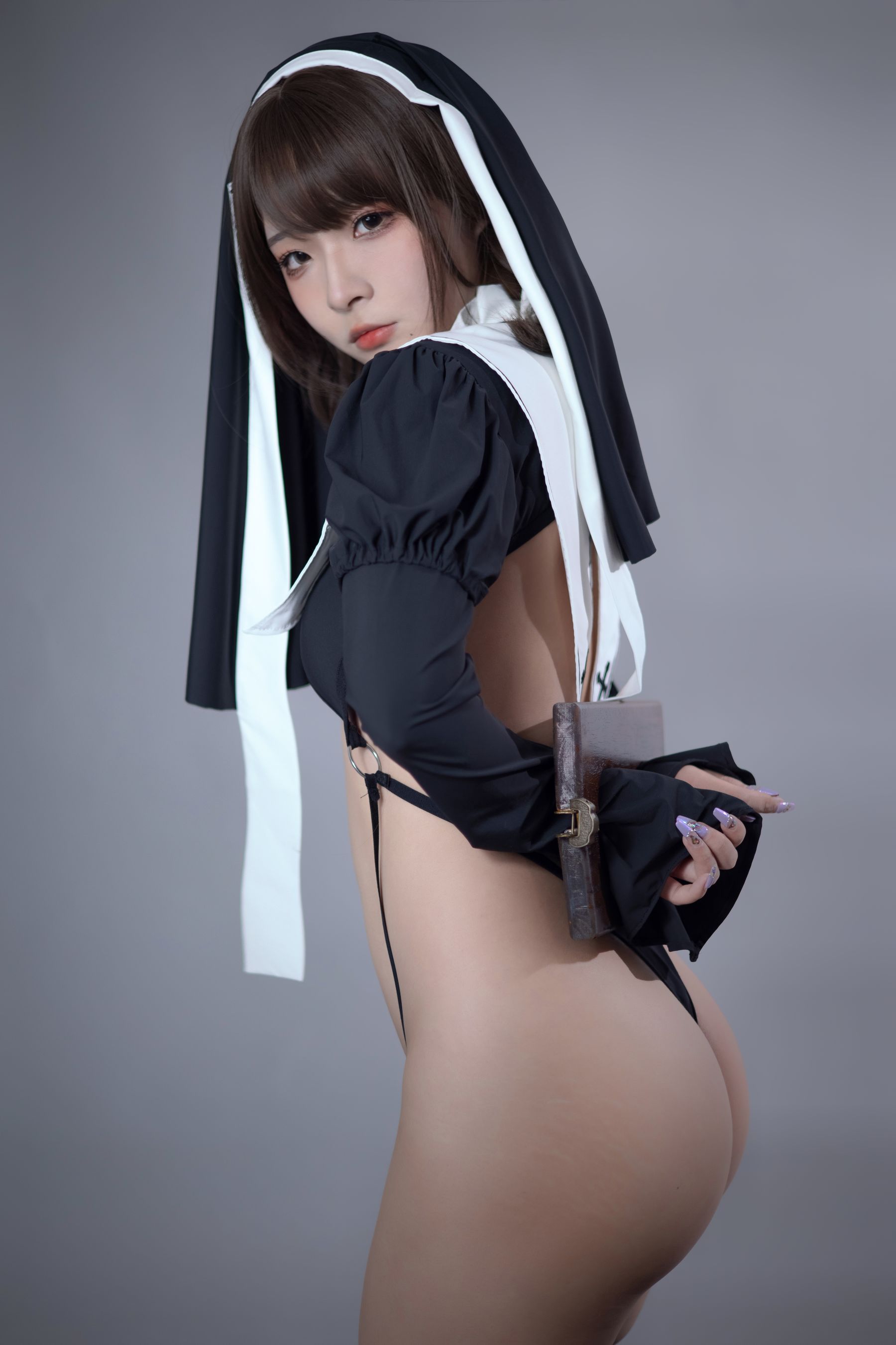 yuuhui玉汇 – 罪罚修女 Cosplay-第14张