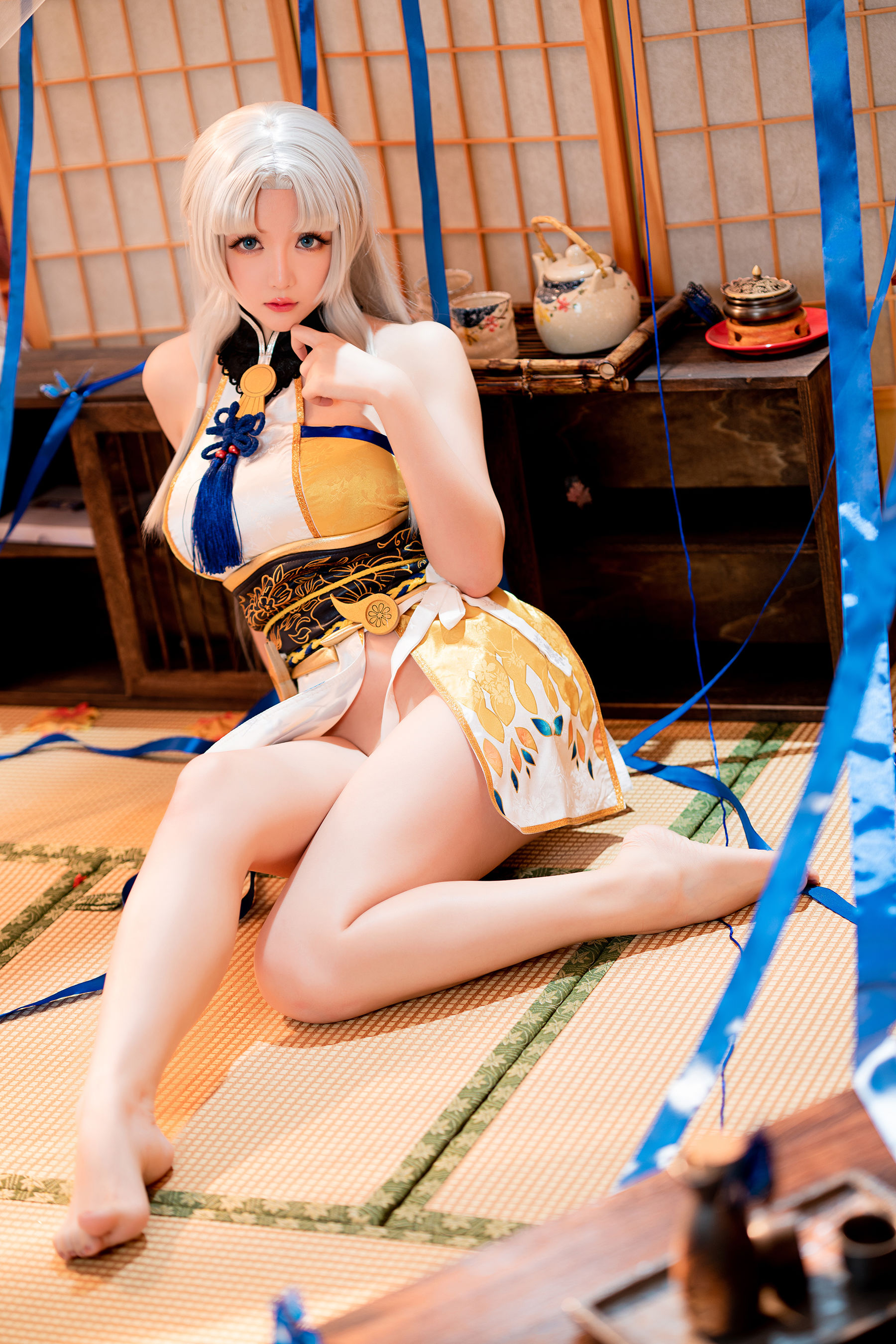 Coser小姐姐星之迟迟 – 胡桃 Cosplay-第4张