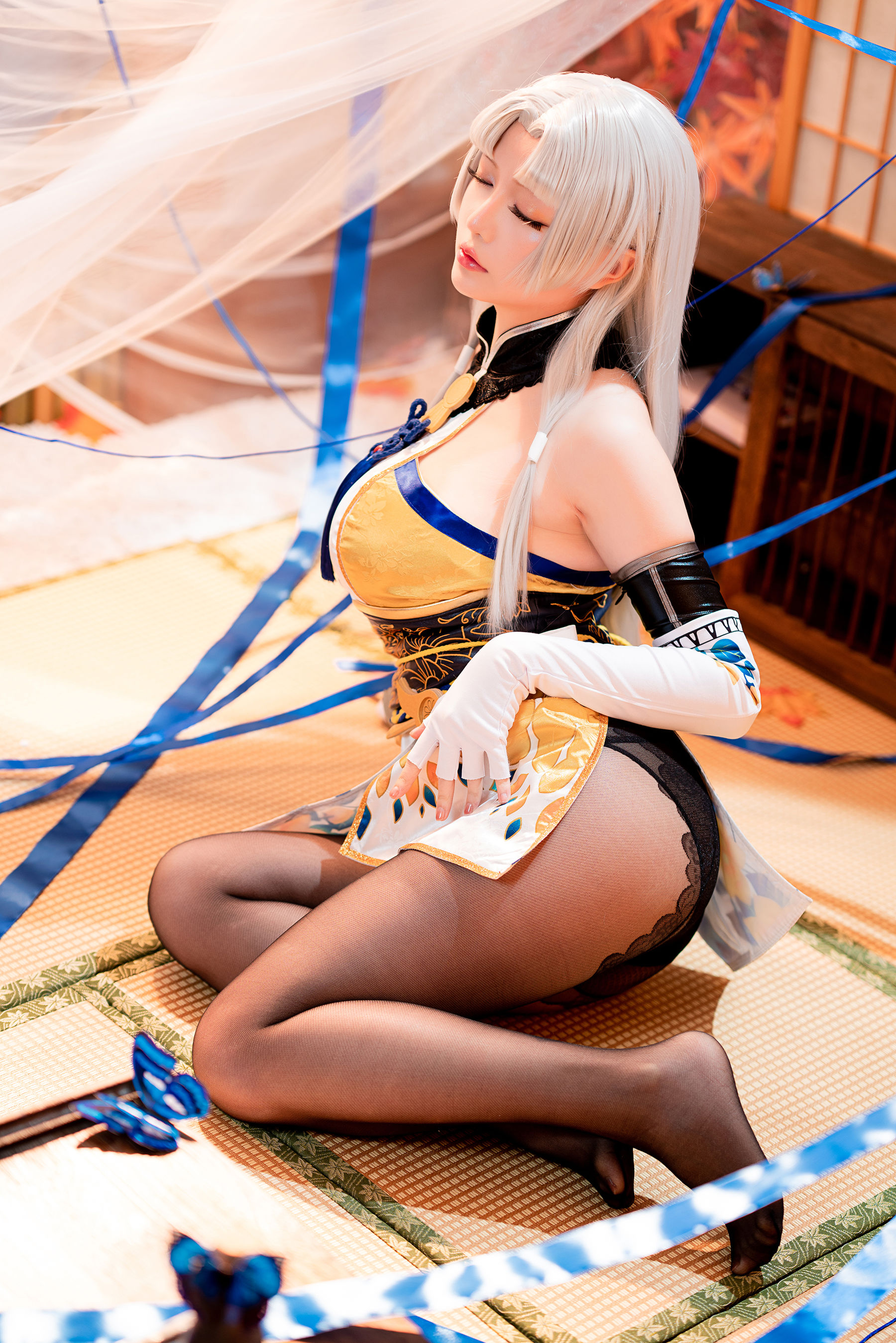 Coser小姐姐星之迟迟 – 胡桃 Cosplay-第2张