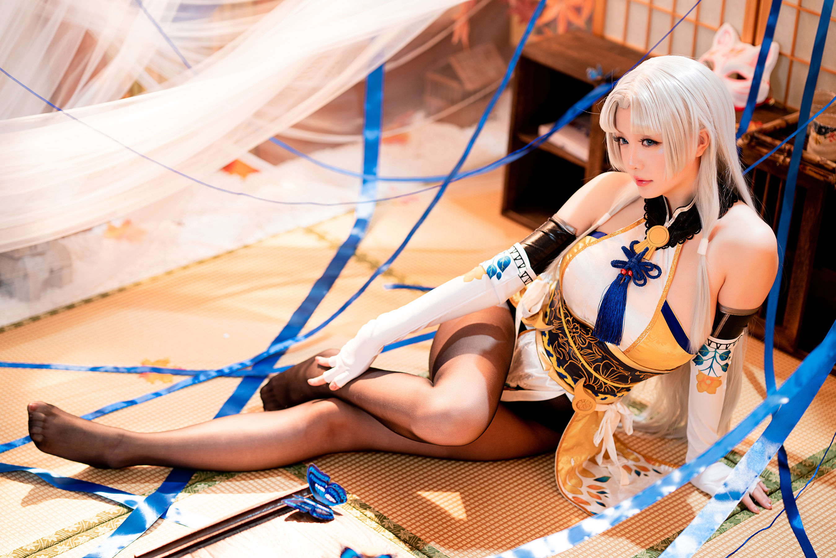 Coser小姐姐星之迟迟 – 胡桃 Cosplay-第8张