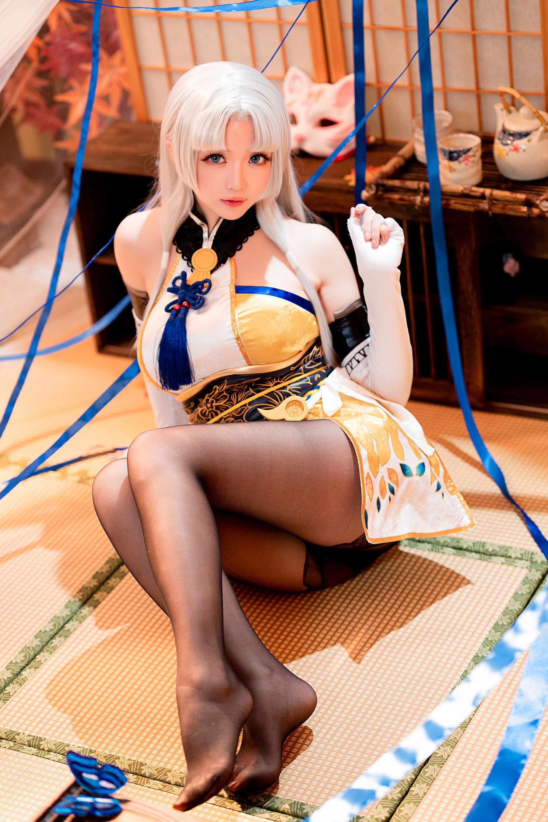 Coser小姐姐星之迟迟 – 胡桃 Cosplay-第1张