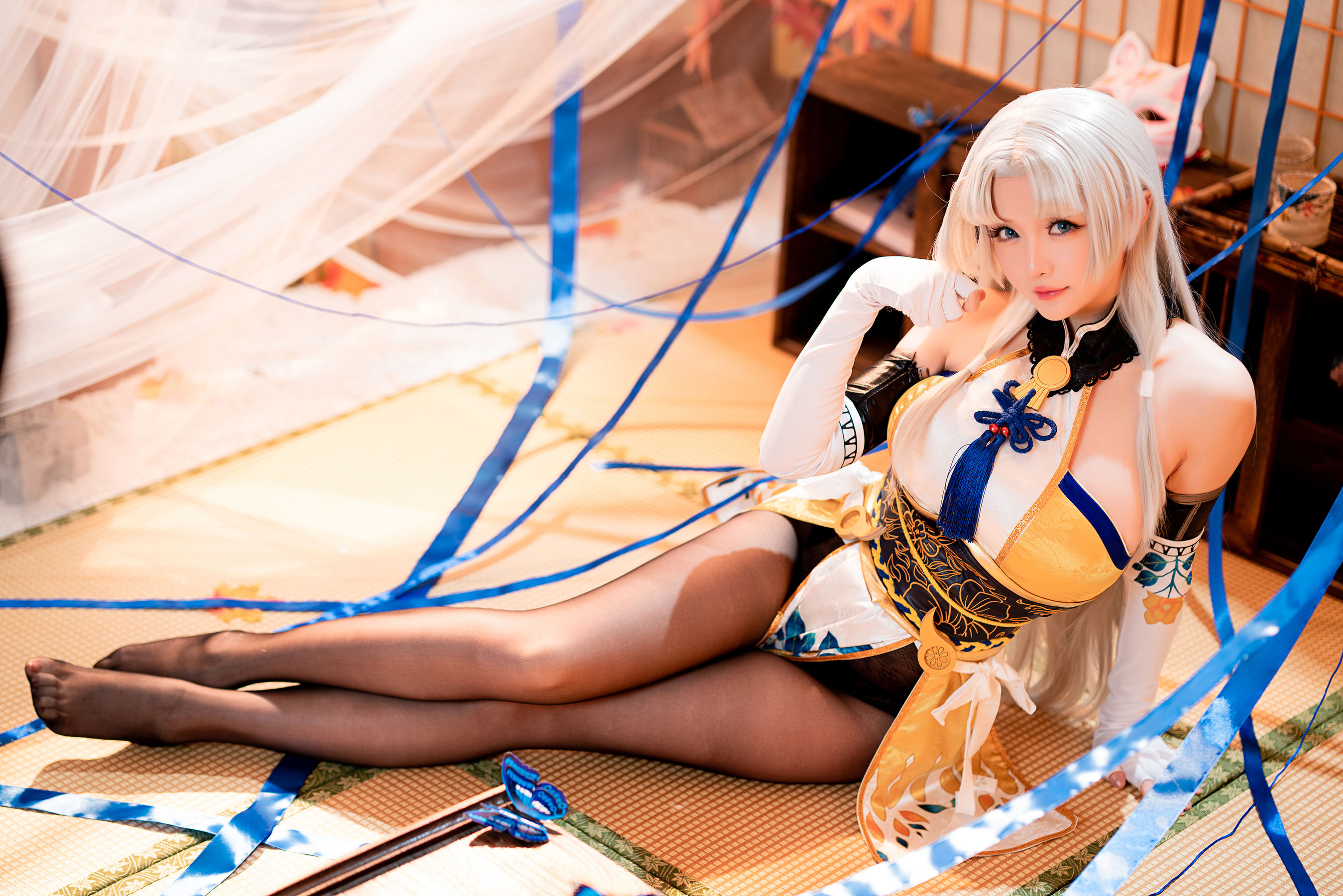 Coser小姐姐星之迟迟 – 胡桃 Cosplay-第6张