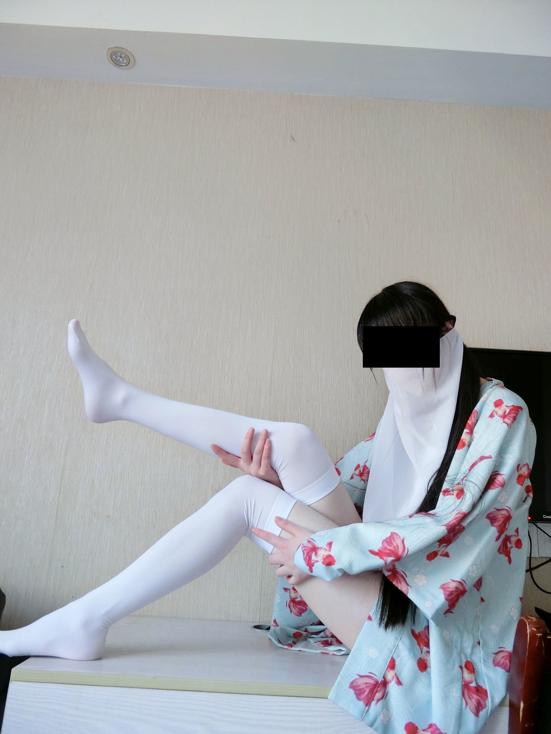 微博萌妹子西尔酱 – 金鱼和服 Cosplay-第9张