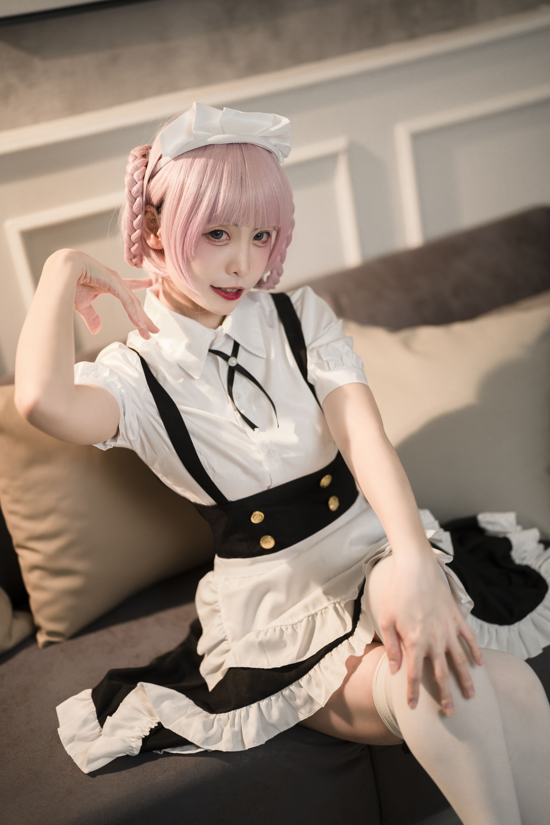 樱岛嗷 – 七草荠原皮+女仆 Cosplay-第37张