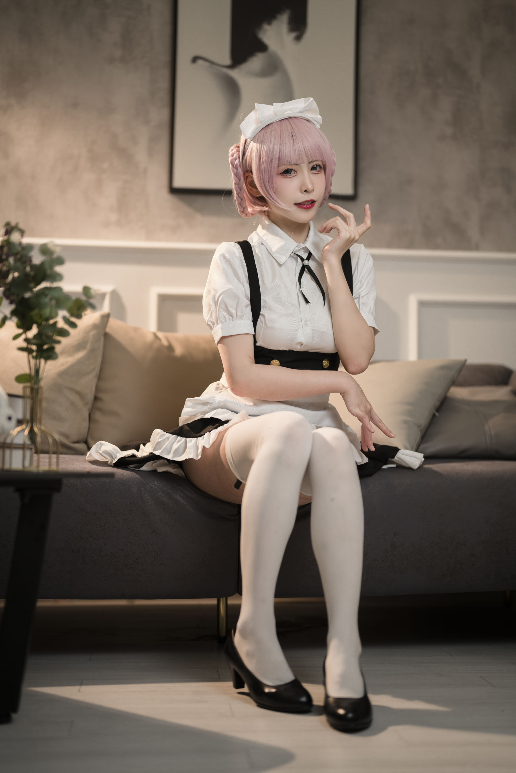 樱岛嗷 – 七草荠原皮+女仆 Cosplay-第6张