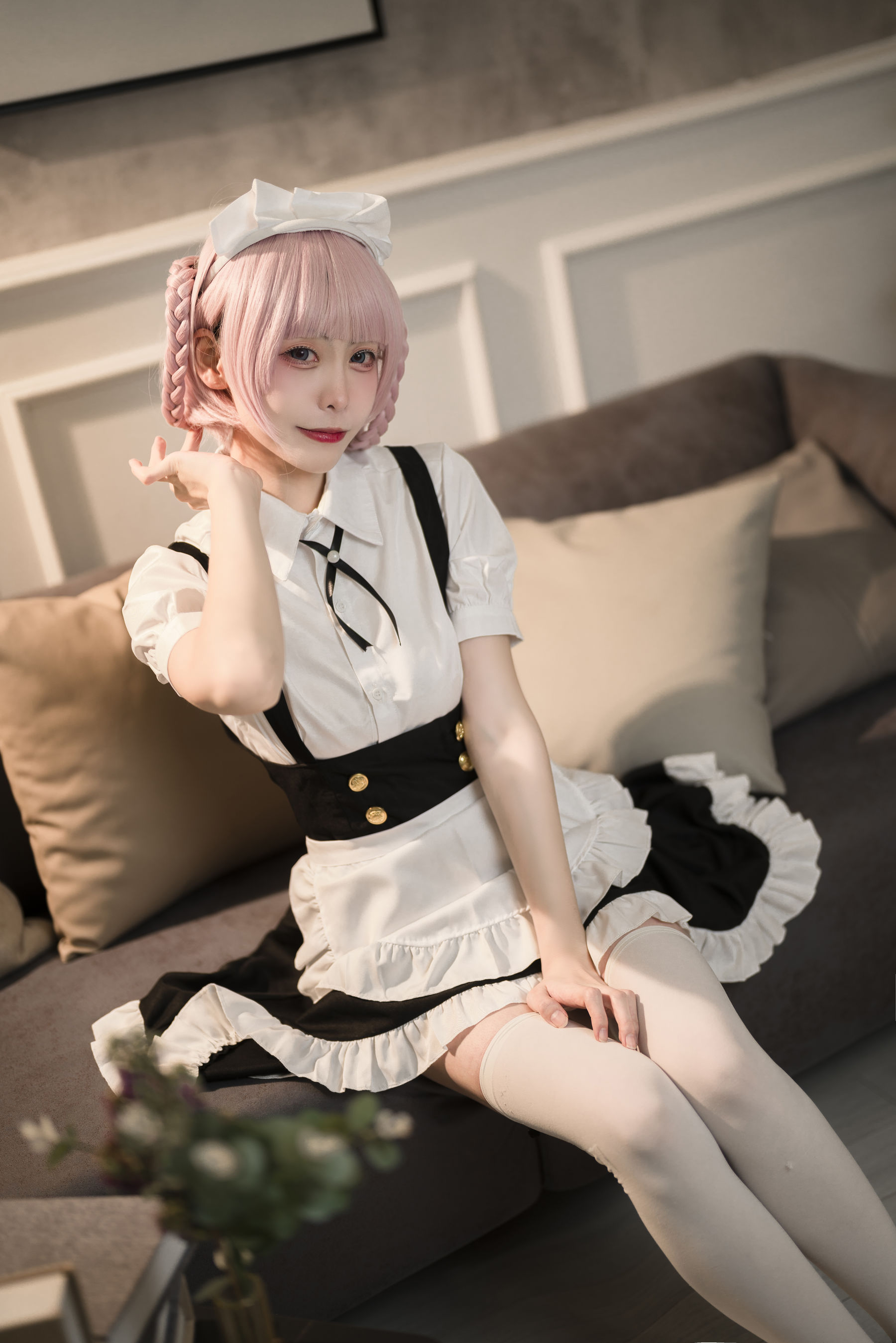樱岛嗷 – 七草荠原皮+女仆 Cosplay-第36张