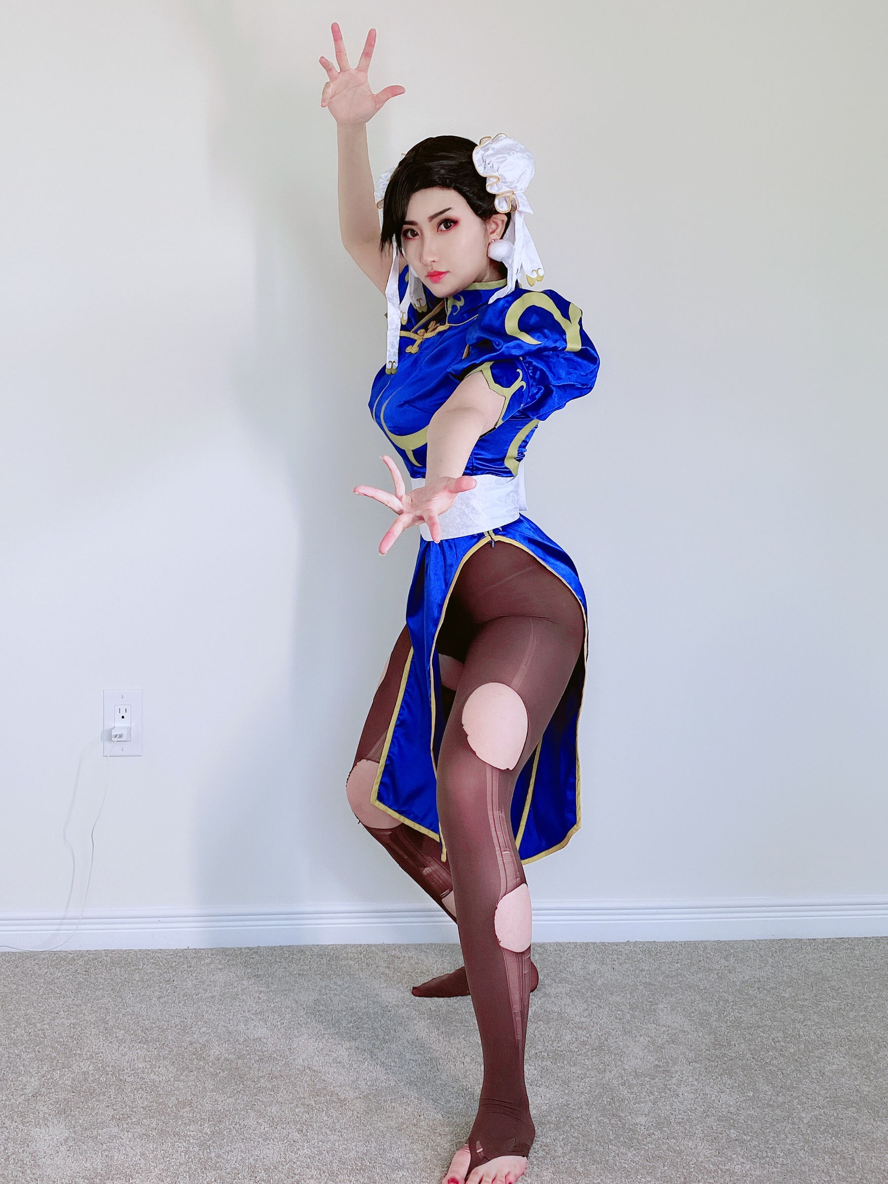MisswarmJ – Chun Li Cosplay-第31张