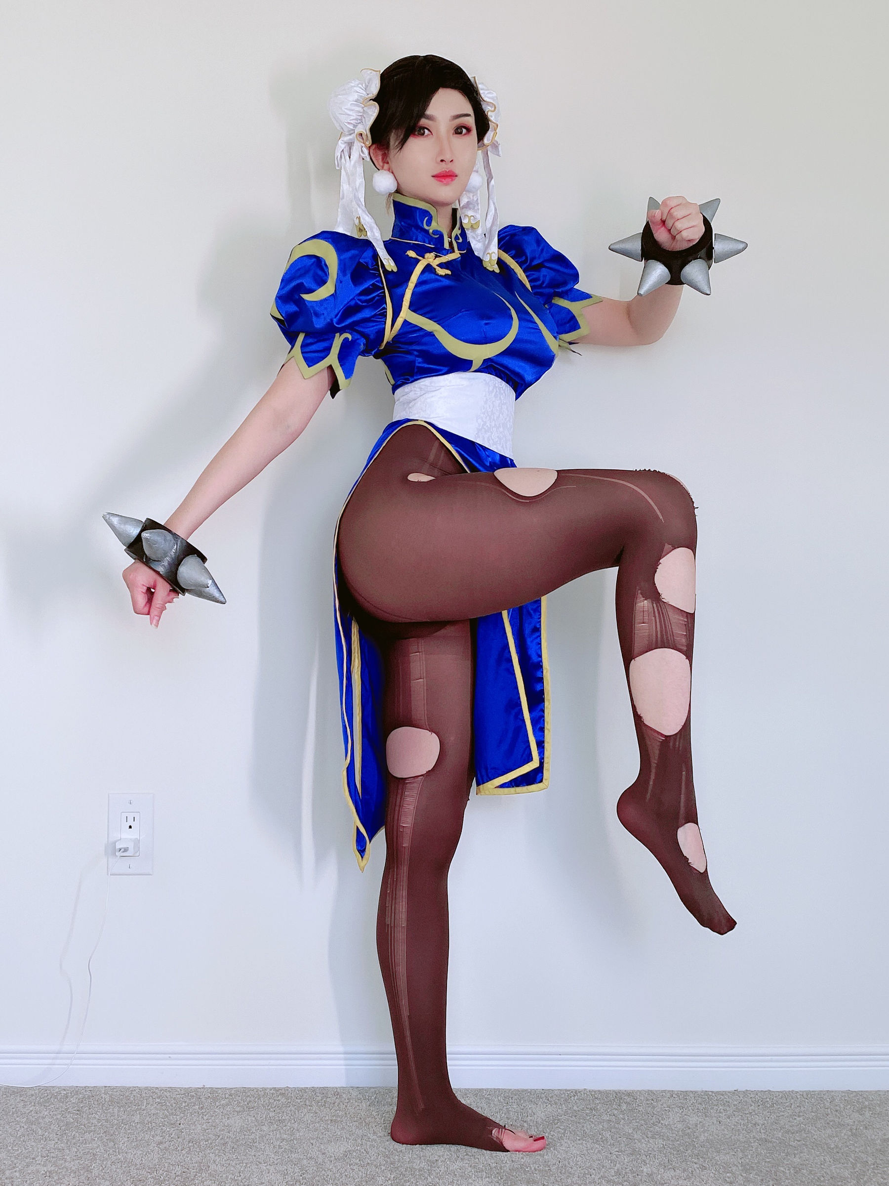 MisswarmJ – Chun Li Cosplay-第25张