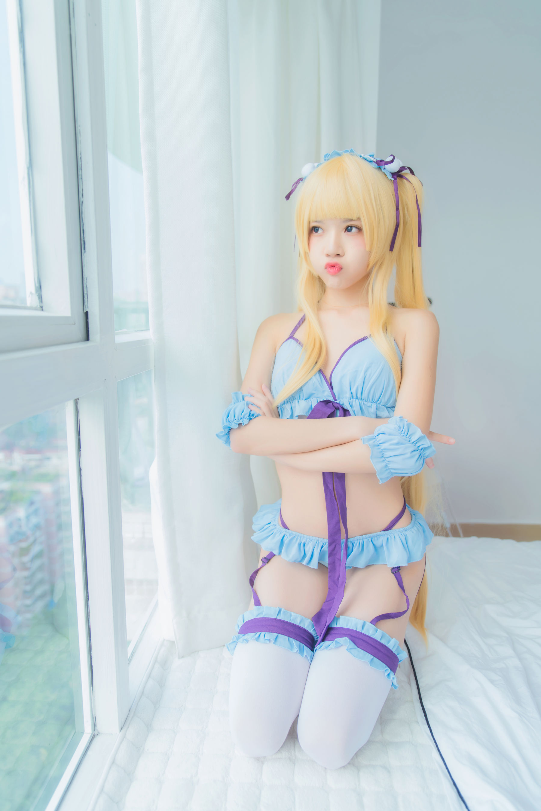 [萝莉COS] 桜桃喵《英梨梨COS 01》 Cosplay-第22张