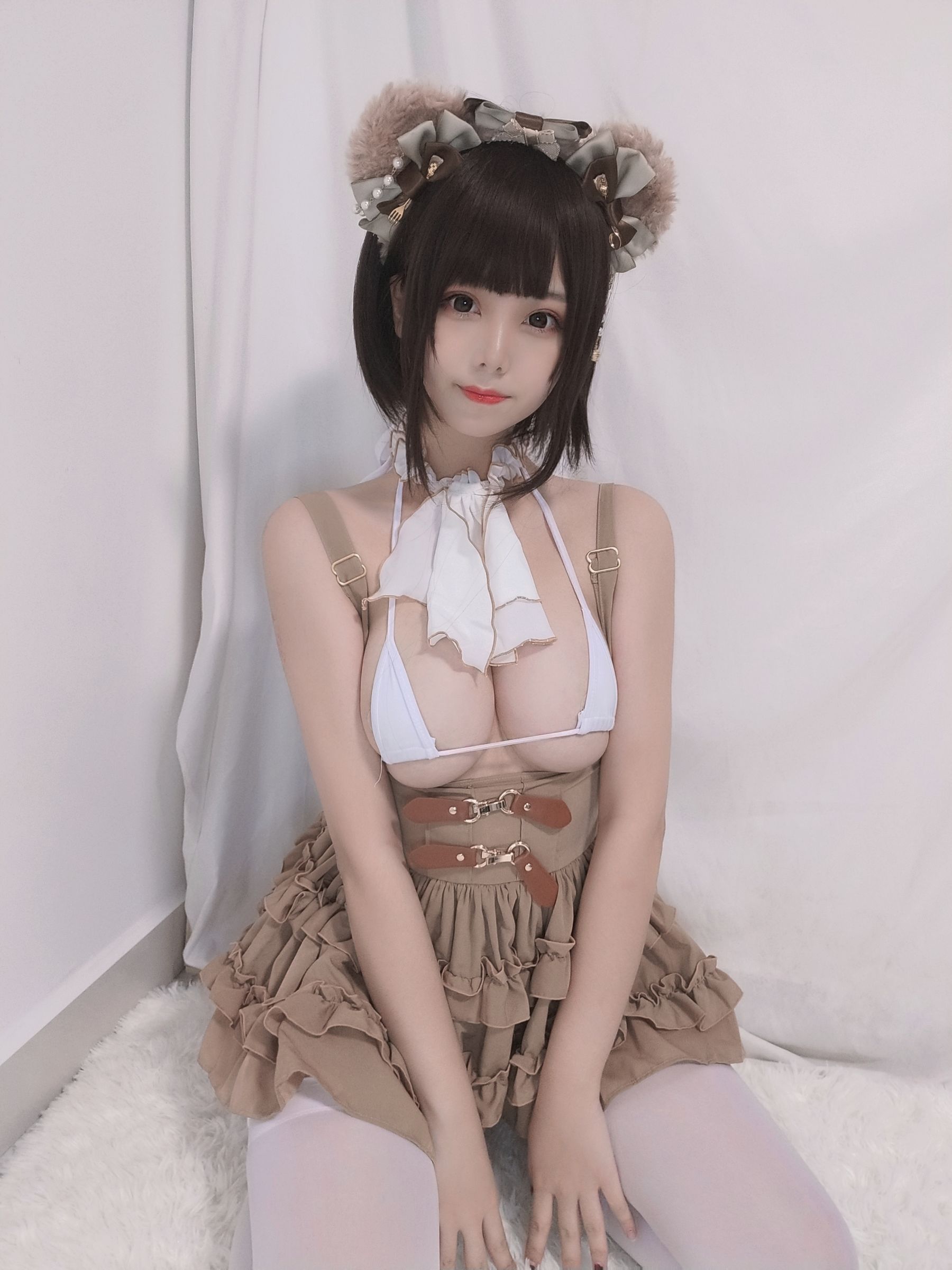 萌系小姐姐蜜汁猫裘 – 小熊 Cosplay-第103张