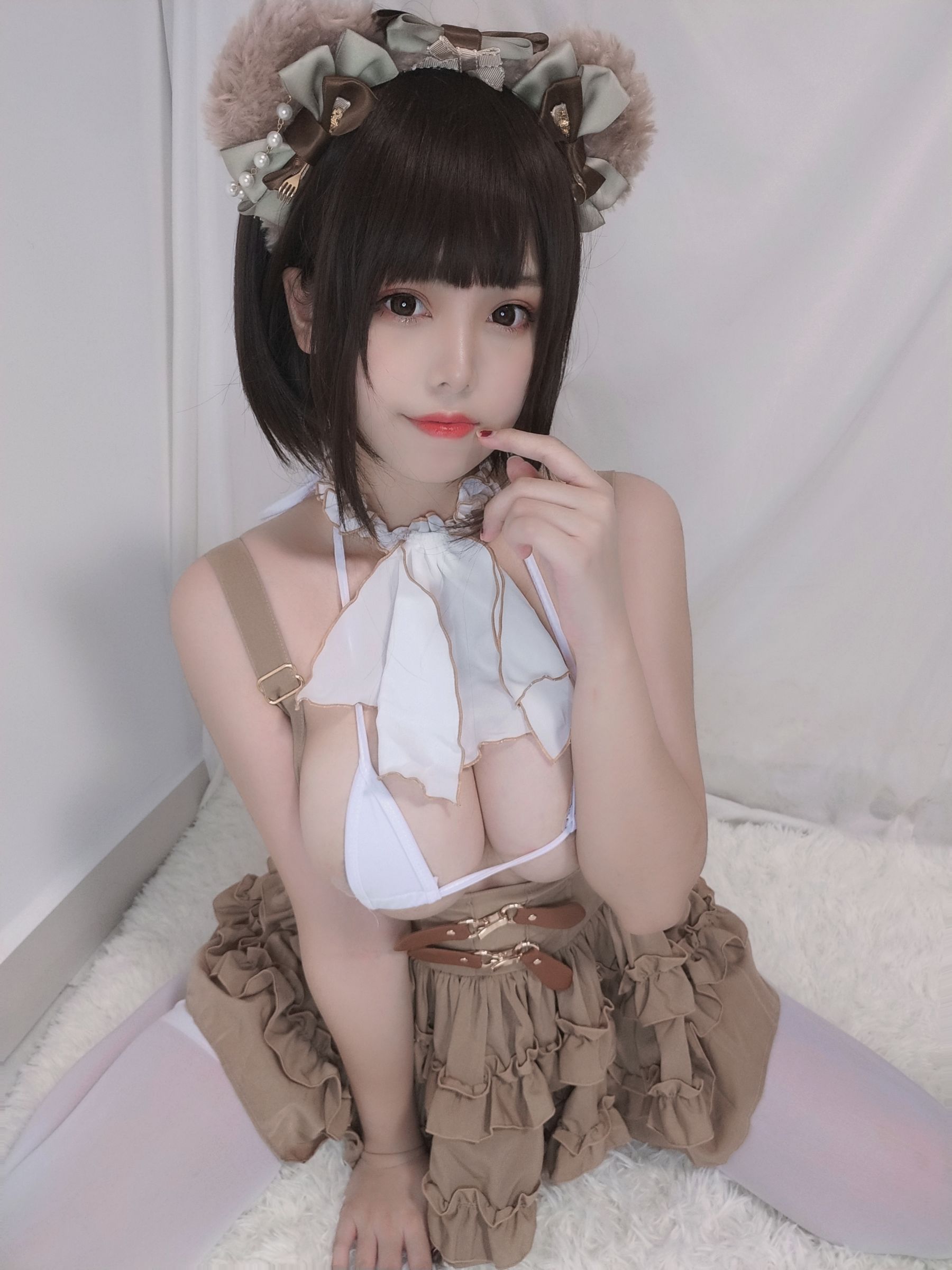 萌系小姐姐蜜汁猫裘 – 小熊 Cosplay-第8张