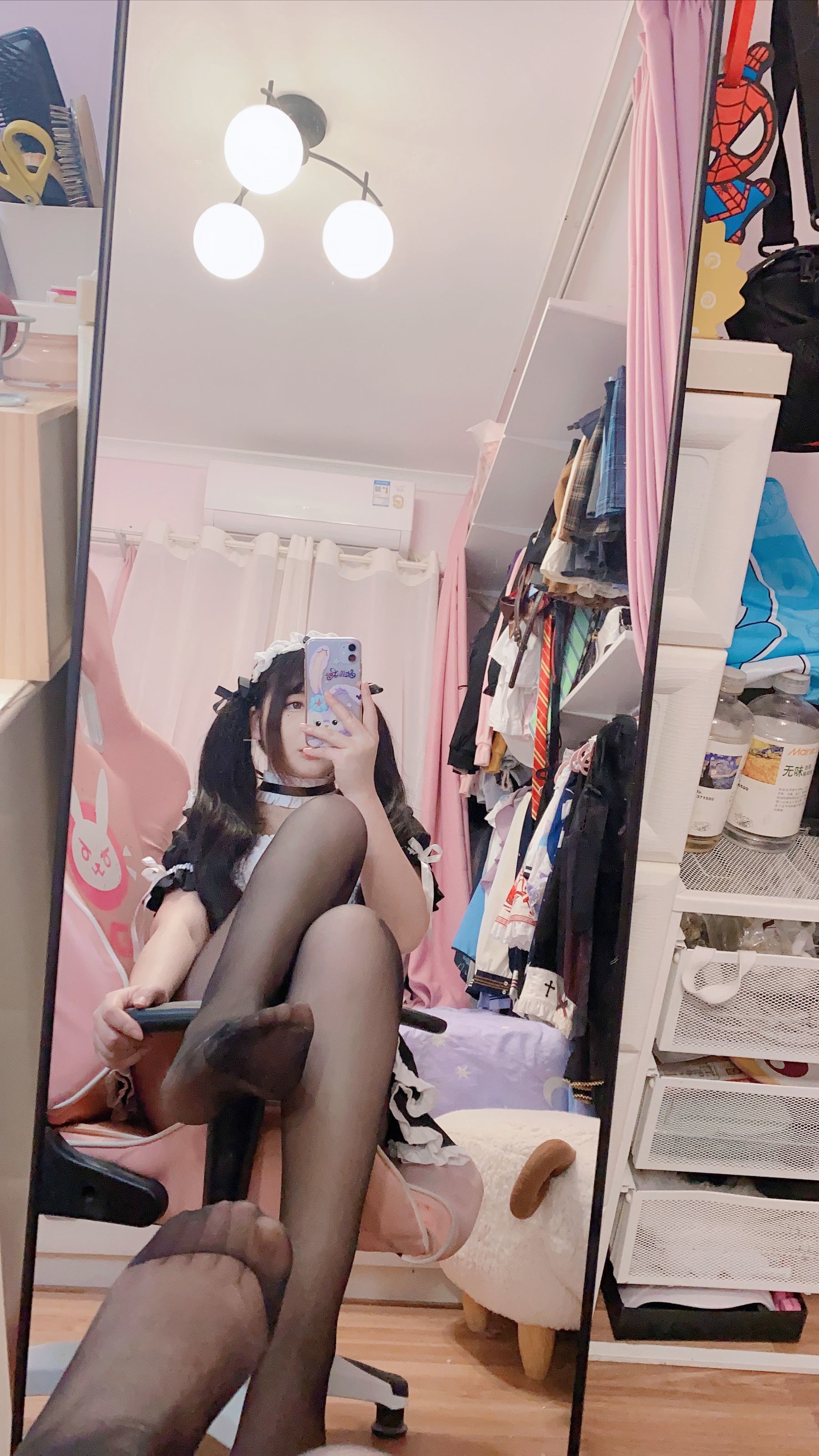 二次元美女古川kagura – 黑丝女仆 Cosplay-第10张