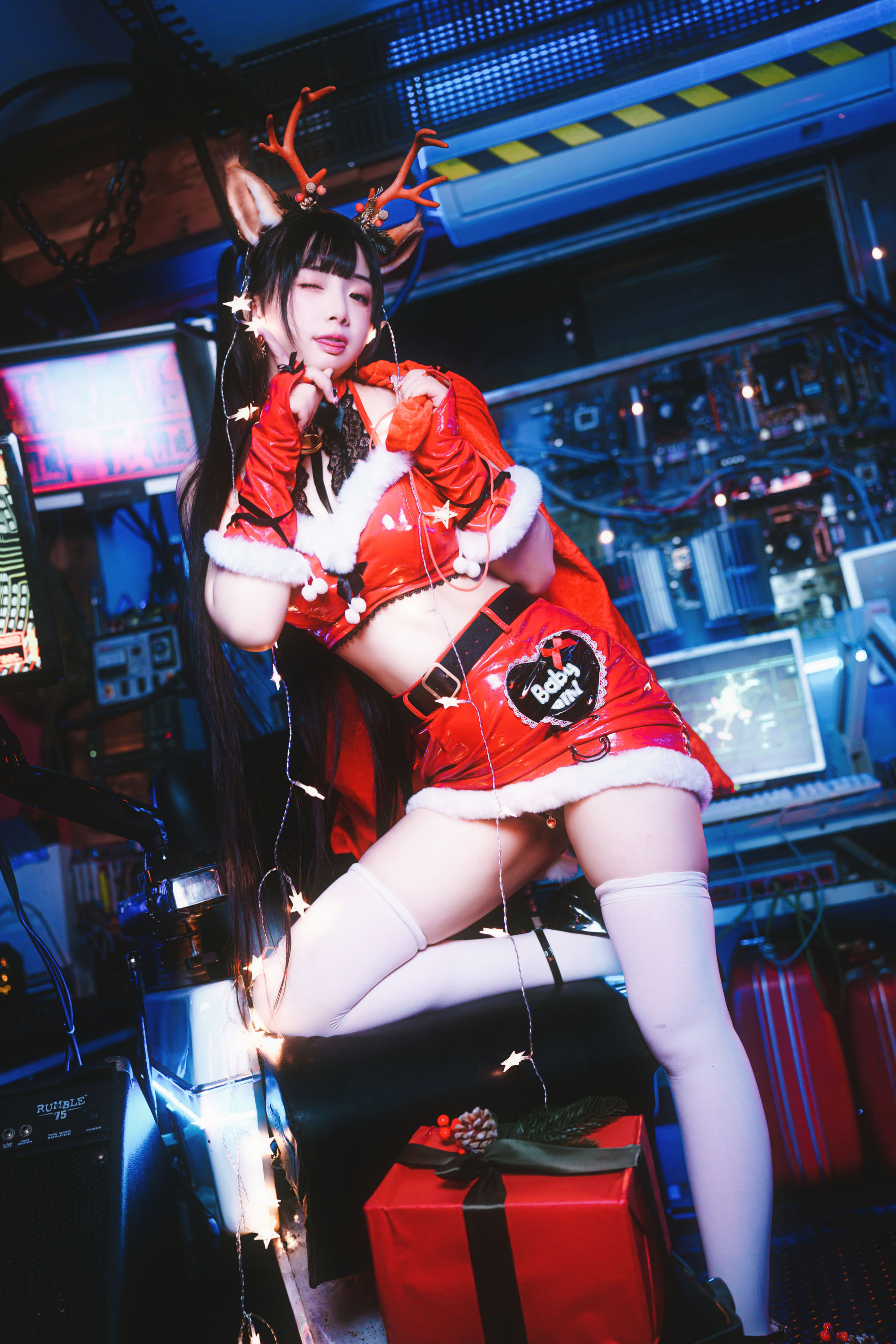 落落Raku – Dear Deer Cosplay-第3张