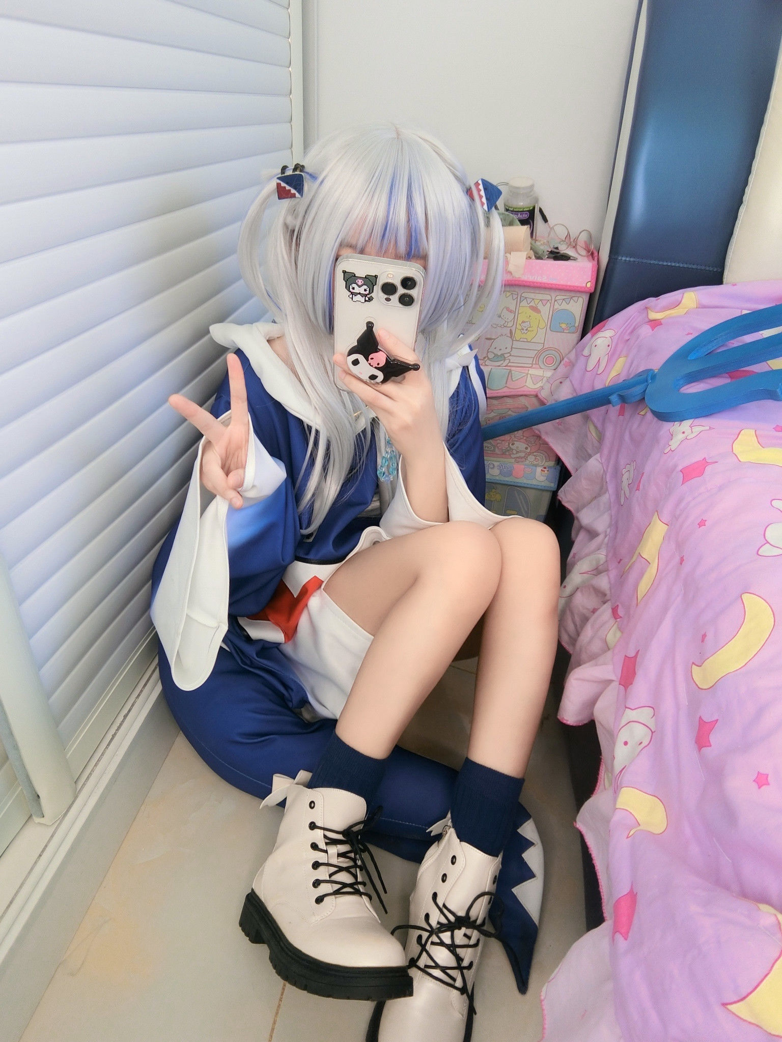 萌妹子Coser摇摇乐yoyo – がうる・ぐら Cosplay-第3张