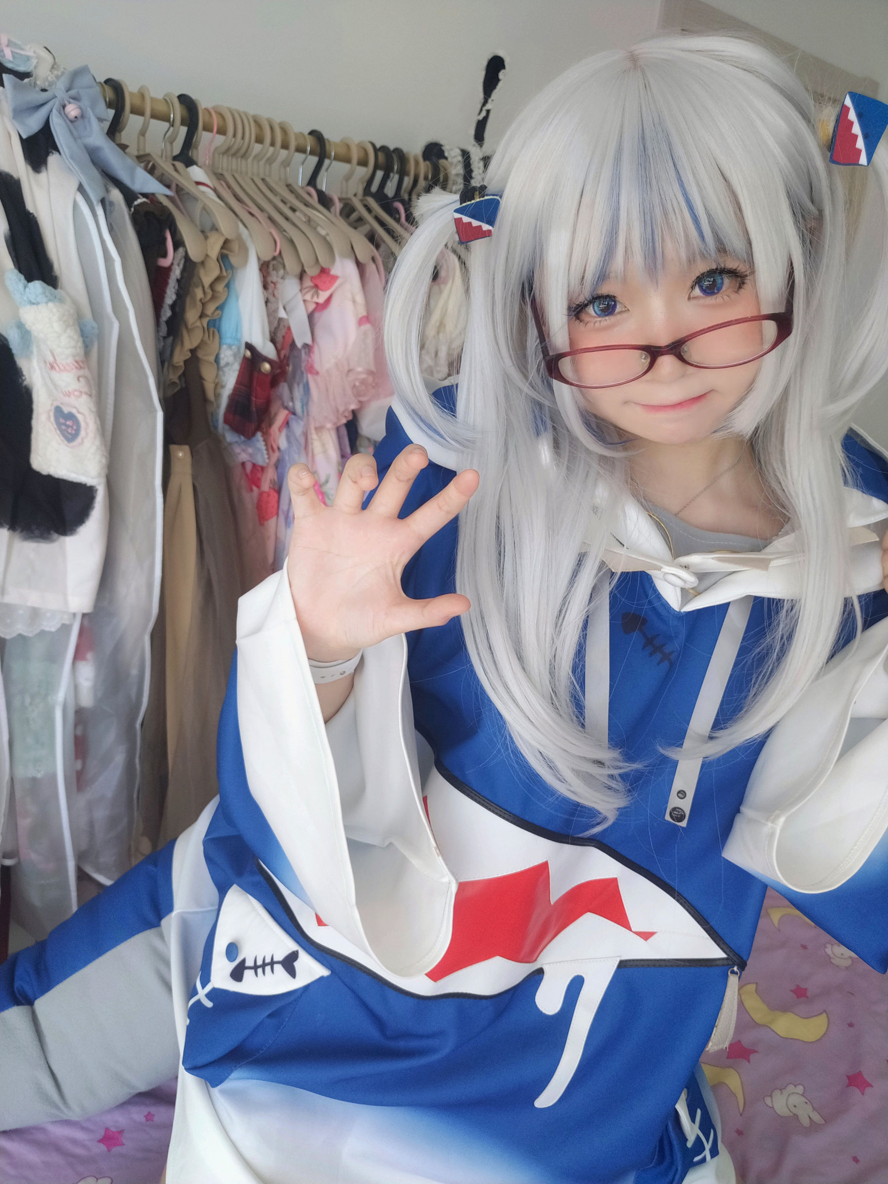 萌妹子Coser摇摇乐yoyo – がうる・ぐら Cosplay-第52张
